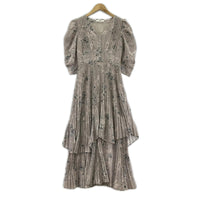 ワンピース 25AW/Sustinaﾌﾟﾘｰﾂﾌﾟﾘﾝﾄﾜﾝﾋﾟｰｽ/GRY/1 グレー