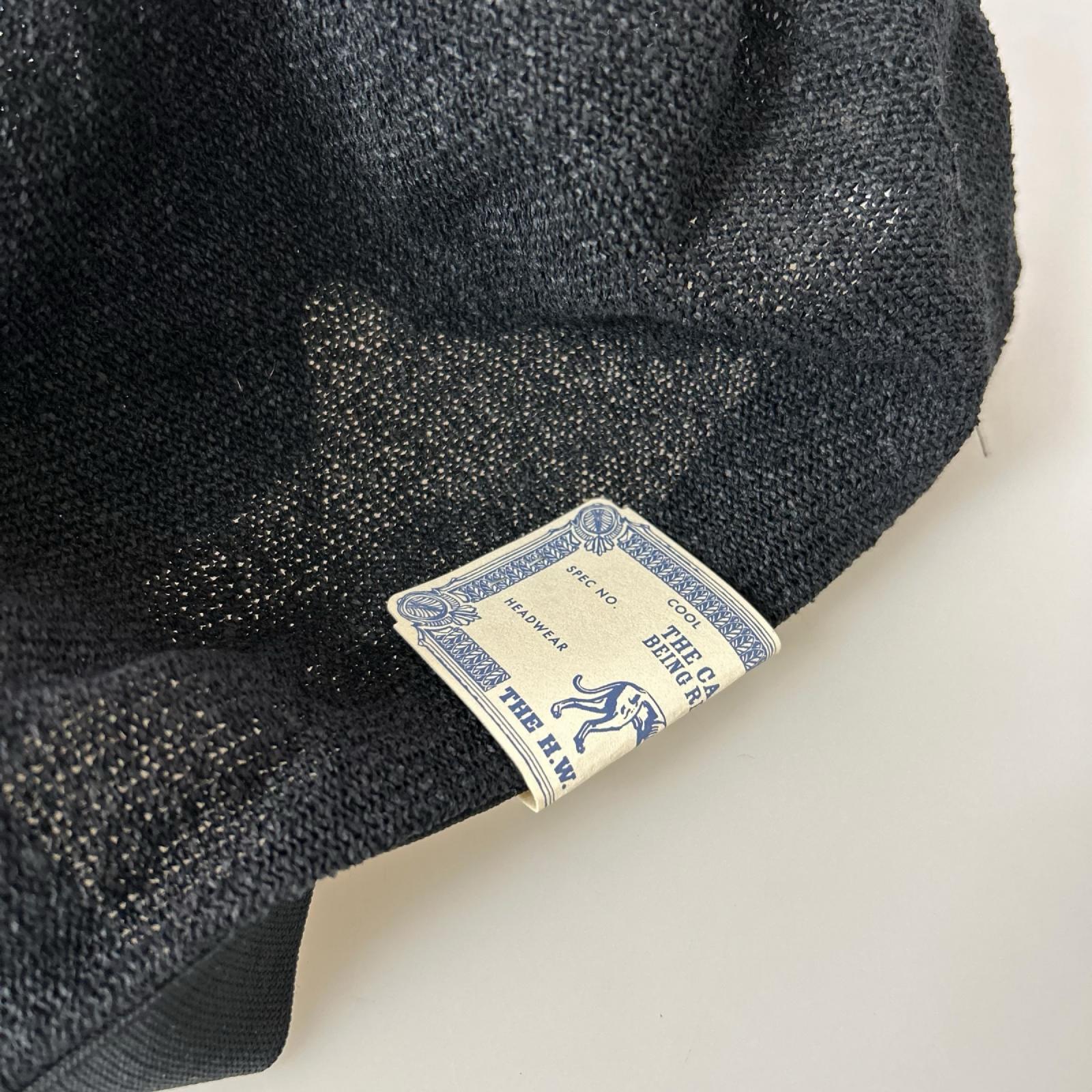 その他帽子 THE H.W.DOG&CO ベレー帽 ブラック