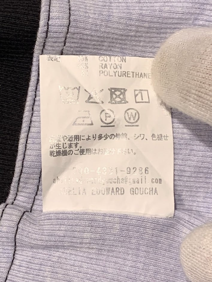 タンクトップ Abelia Edward Goucha リブタンクトップ