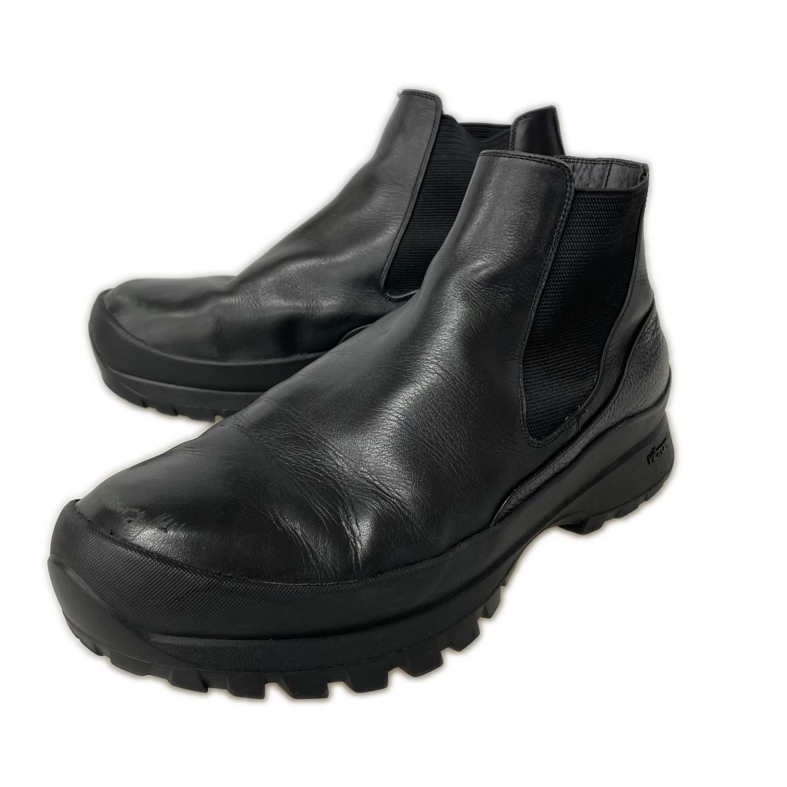 ブーツ foot the coacher サイドゴアブーツ 8 ブラック ブラック