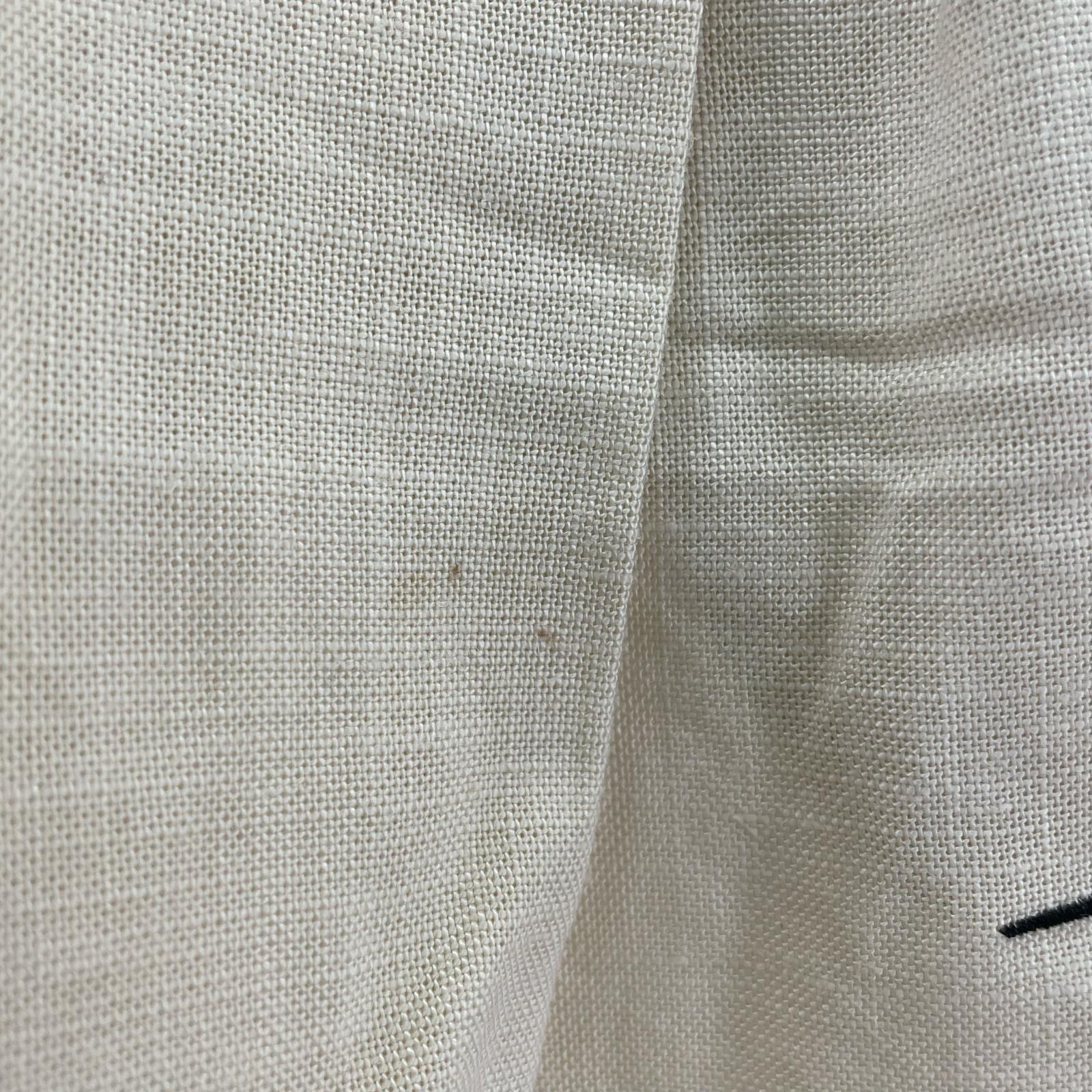 ショートパンツ GAKKIN 雷鳴 LIGHTNING EMBROIDERY SHORT L アイボリー L