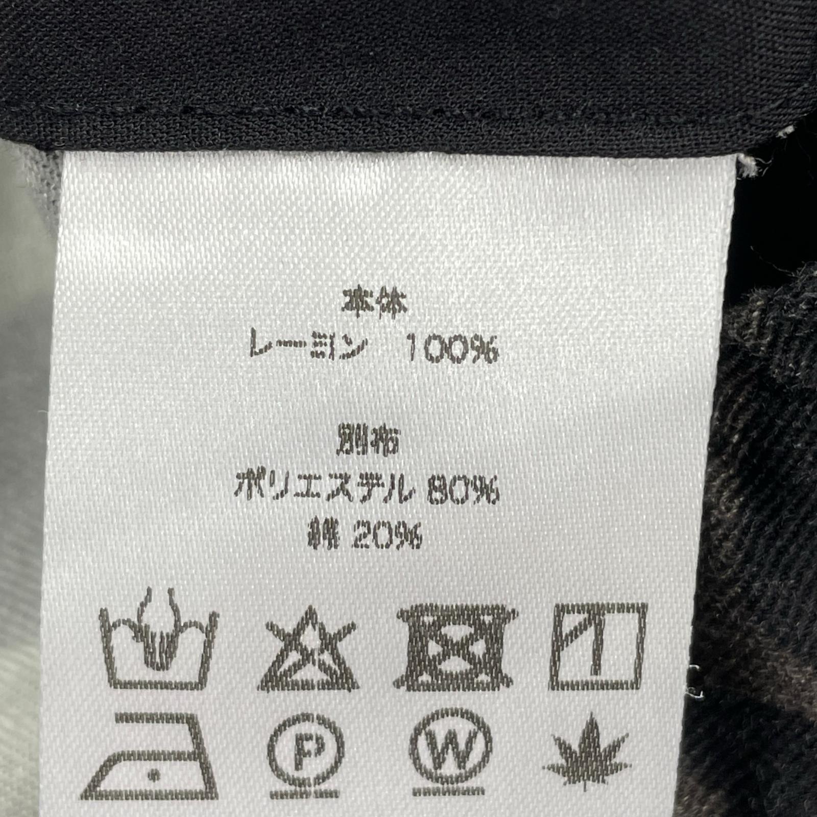 パンツ GAKKIN×BUDSPOOL EASY TROUSERS 総柄イージーパンツ ブラック L