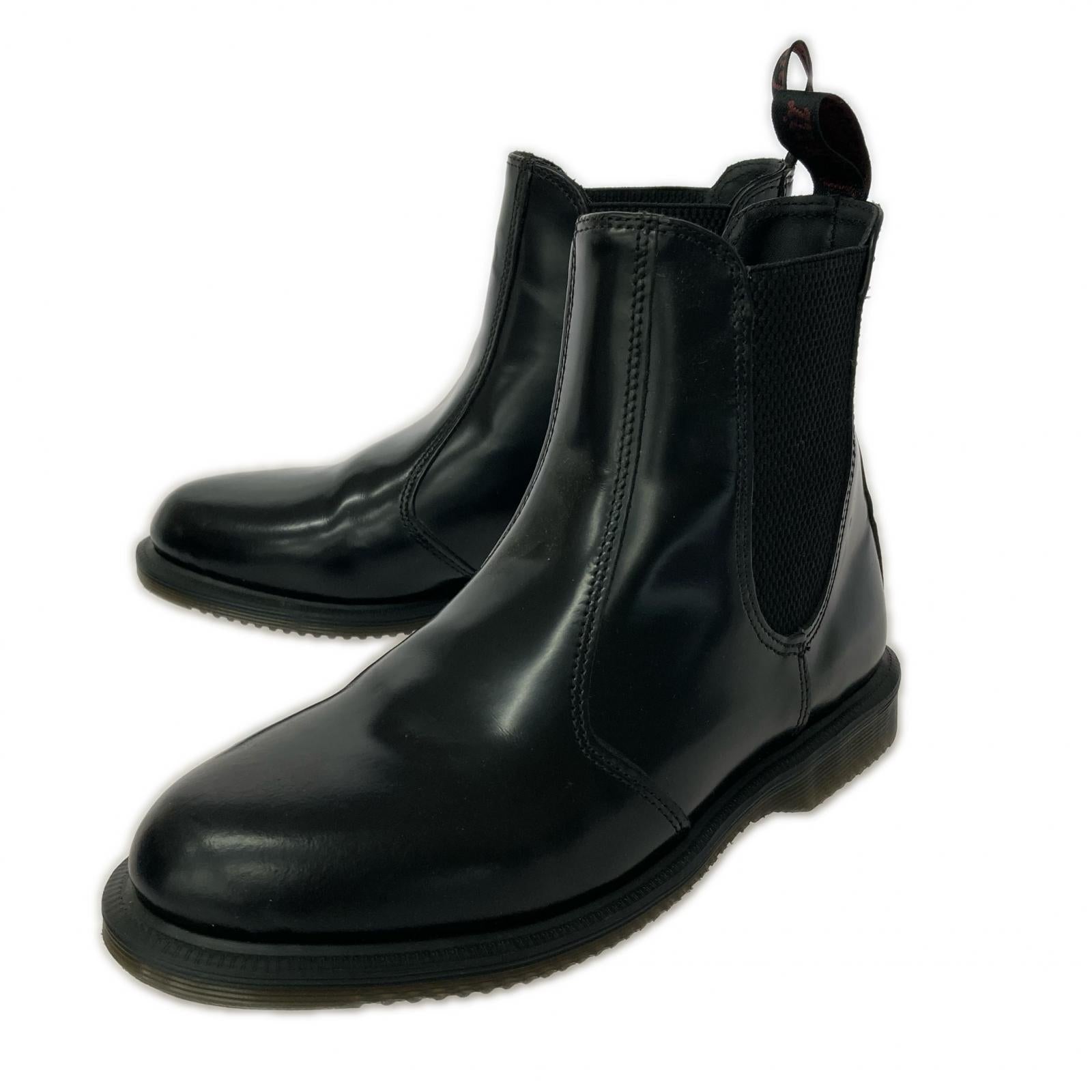 ブーツ FLORA チェルシー ブーツ 24.5cm (US6 1/2 UK6 EU39) ブラック