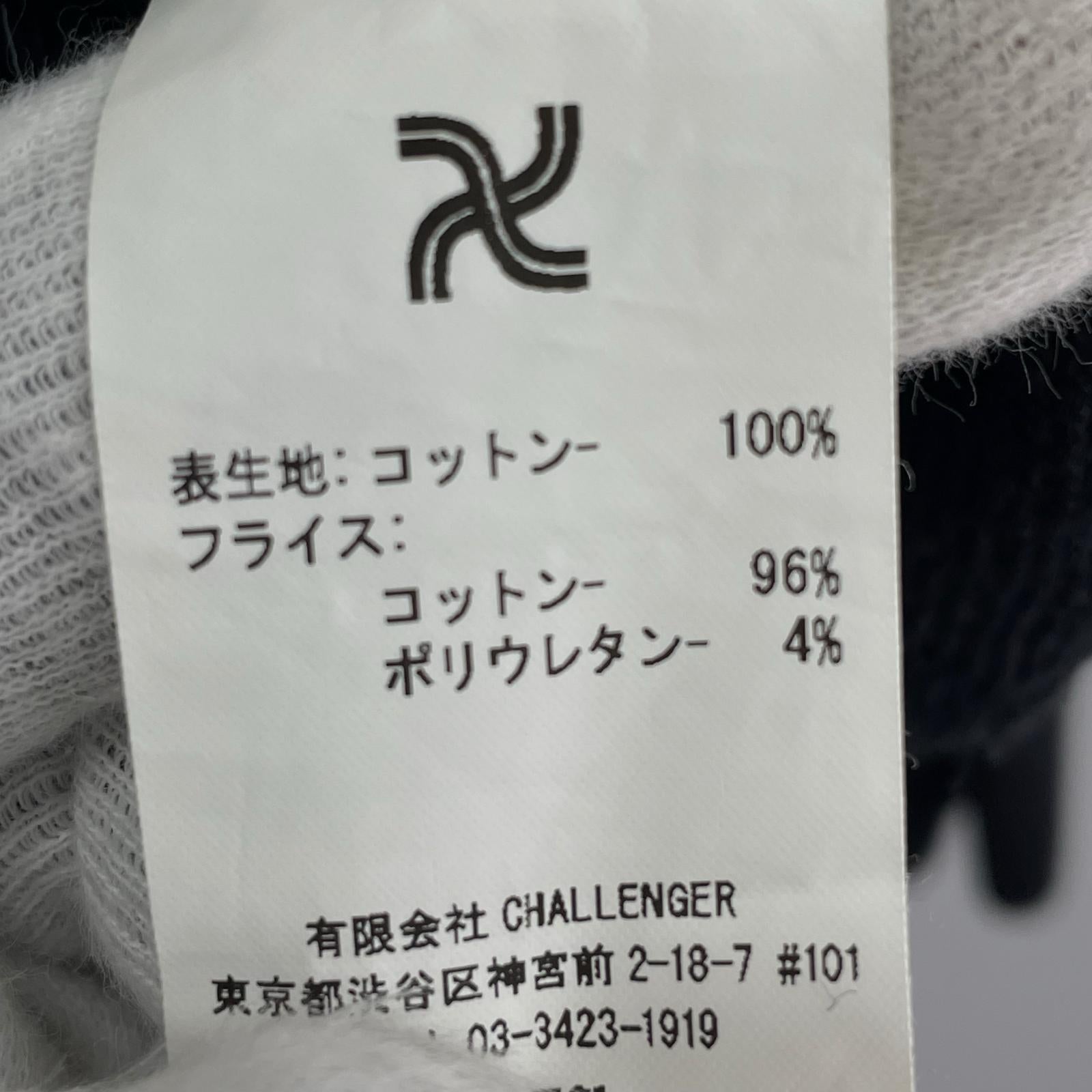 スウェット CHALLENGER CMC TECH プリントスウェット L ブラック L ブラック