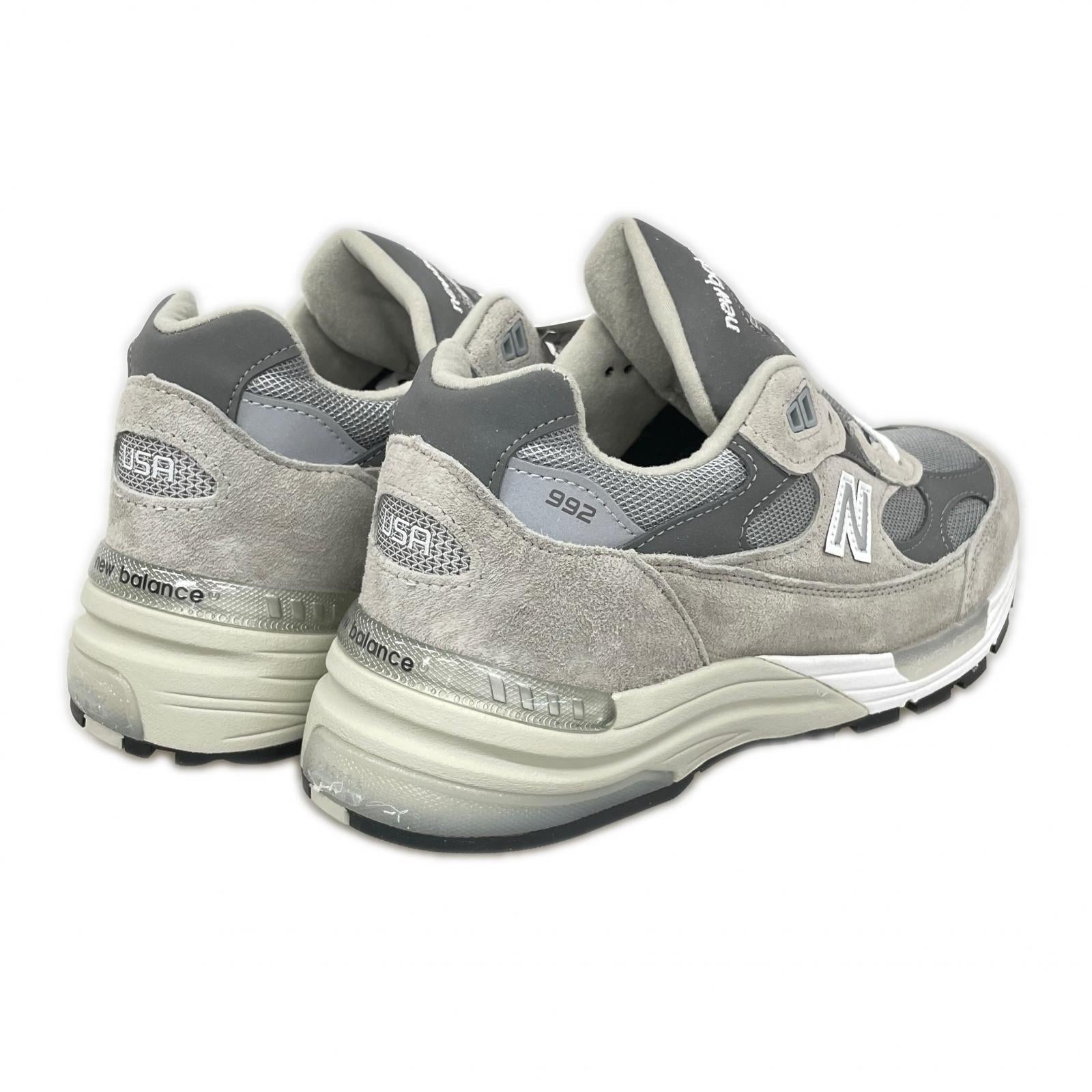 スニーカー NEW BALANCE Made in USA 992 Core U992GY (26) 26cm (US8 UK7 1/2 EU42) グレー
