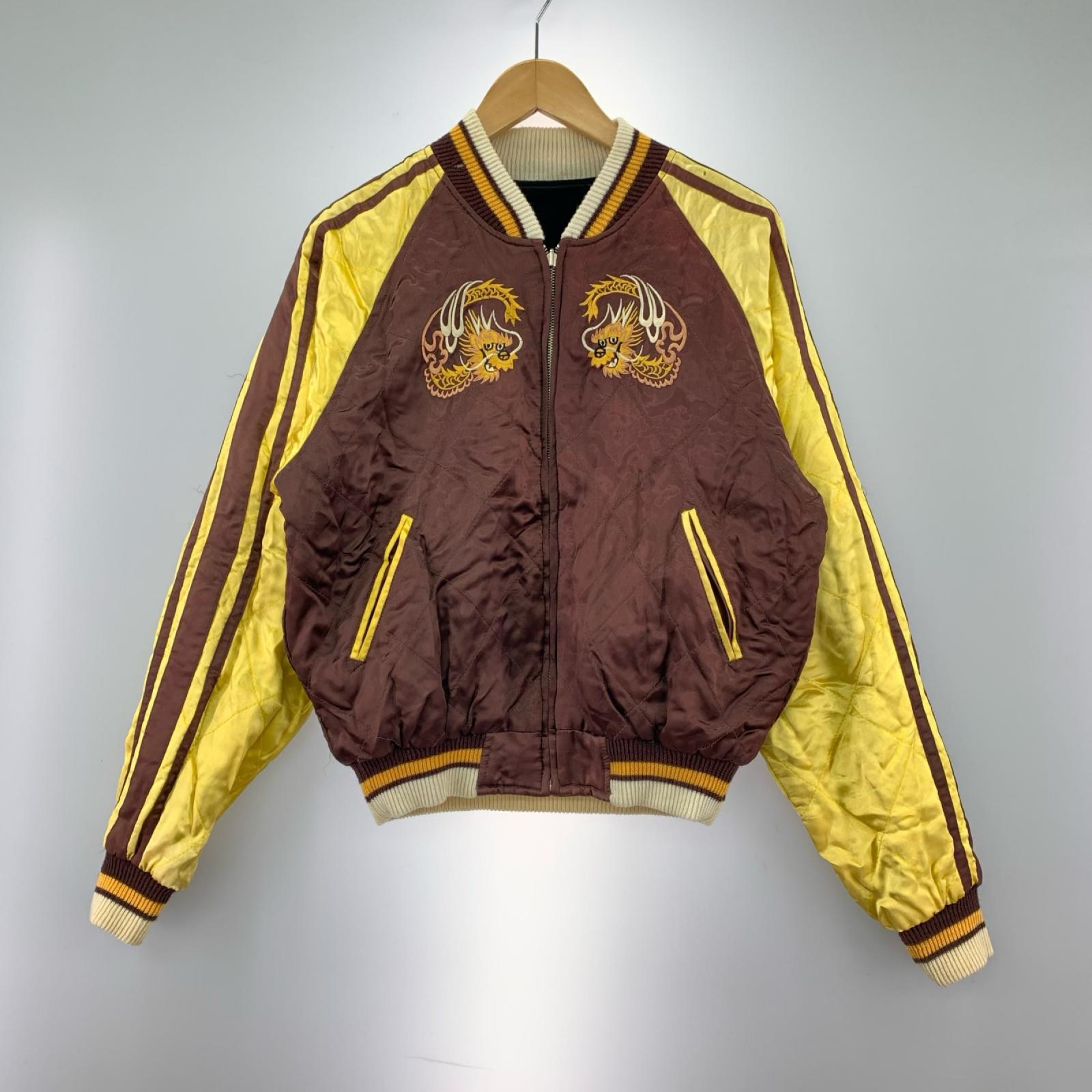 ジャケット リバーシブル 別珍スカジャン (L) L
