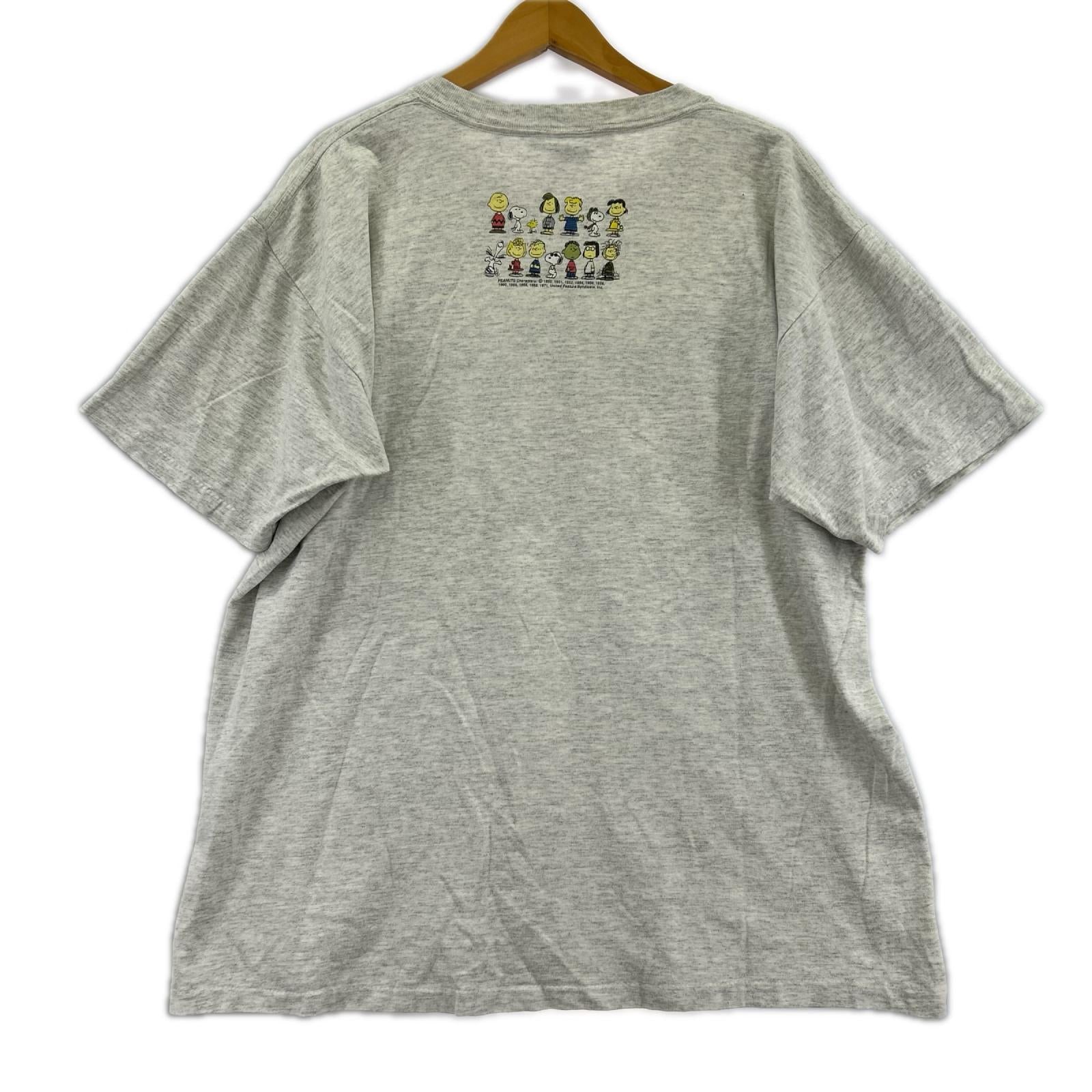 半袖Ｔシャツ neonsign Snoopy XL ｸﾞﾚ- グレー