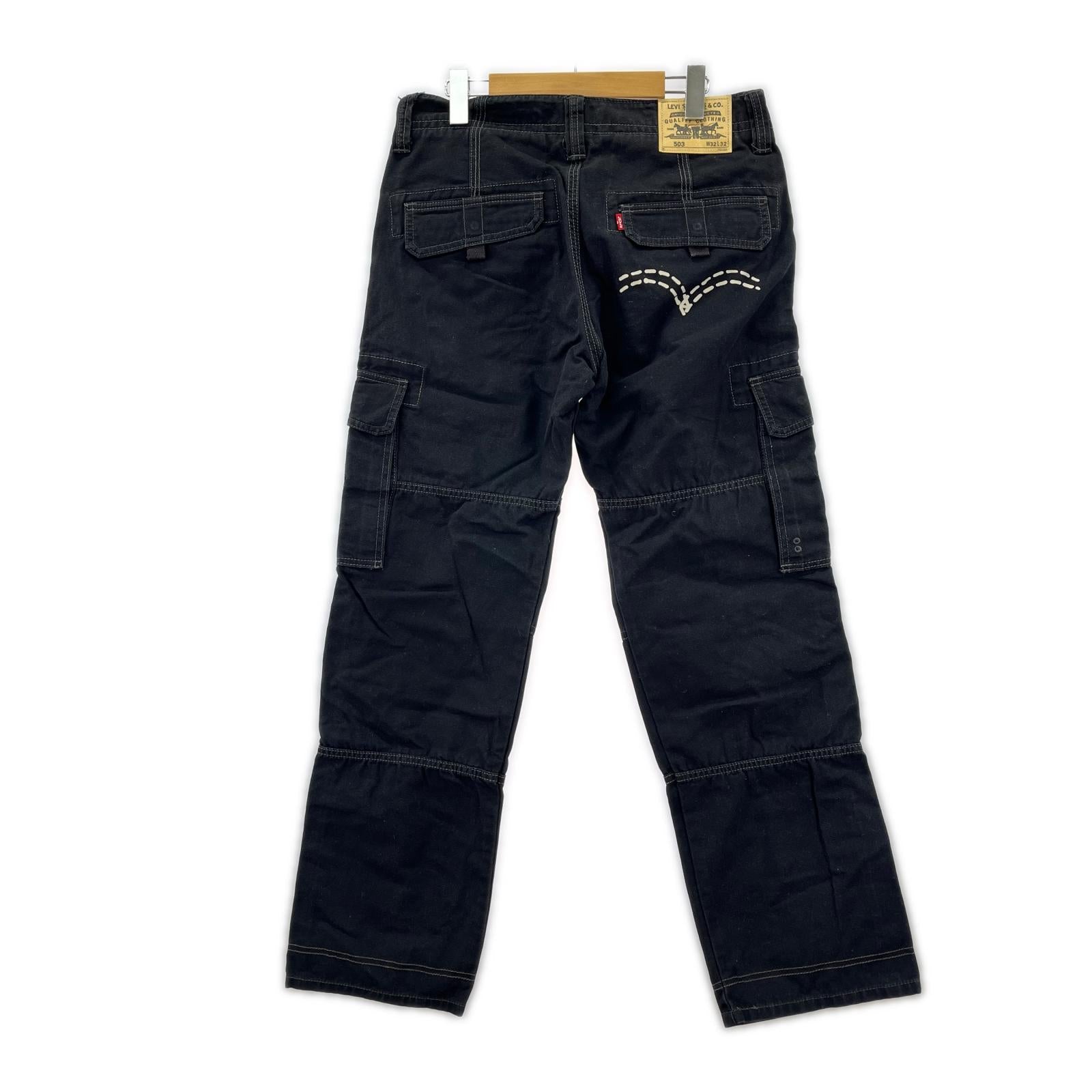 パンツ Levi's 503 Relax カーゴパンツ ブラック