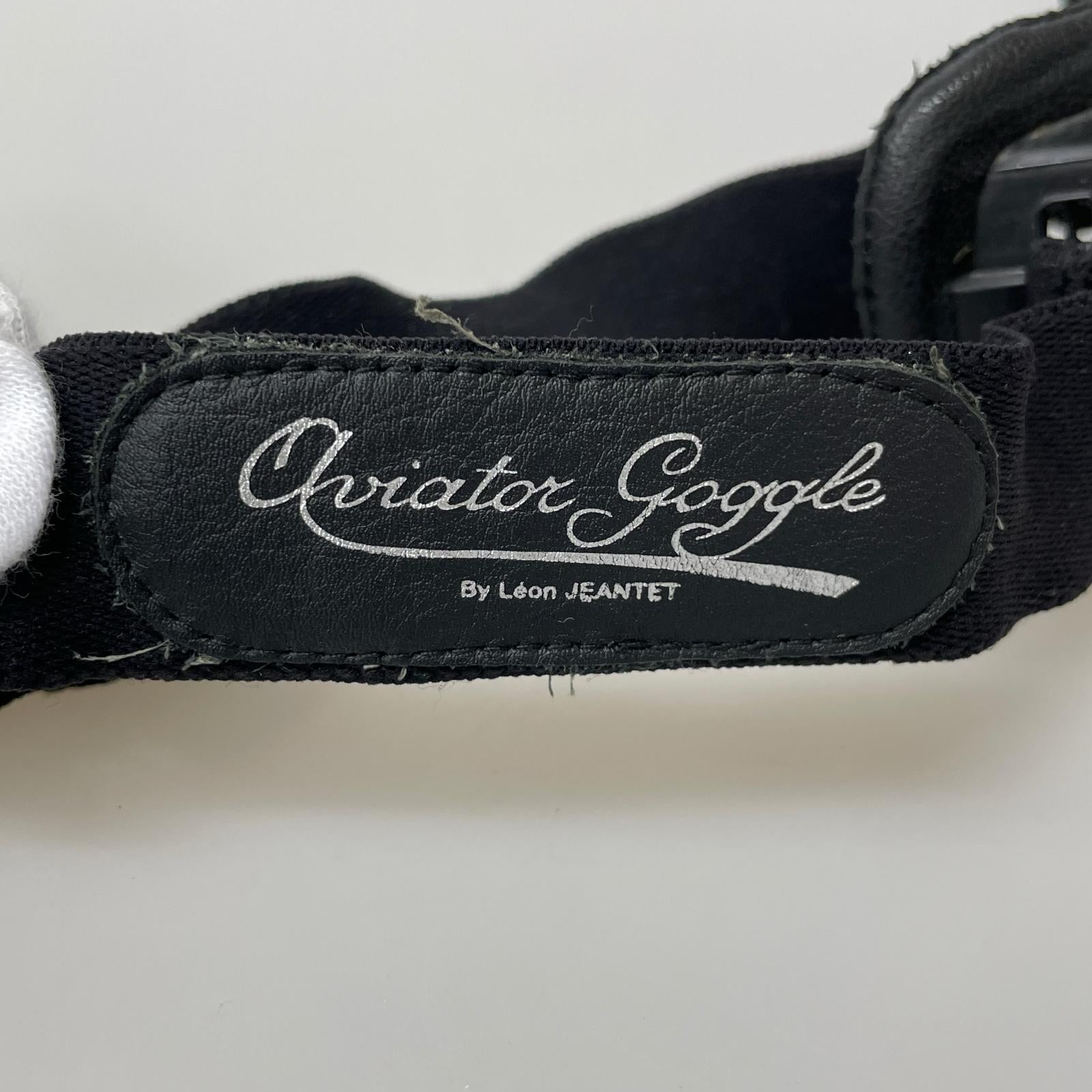 その他アクセサリー Leon Jeantet Aviator Goggles アヴィエーターゴーグル ブラック