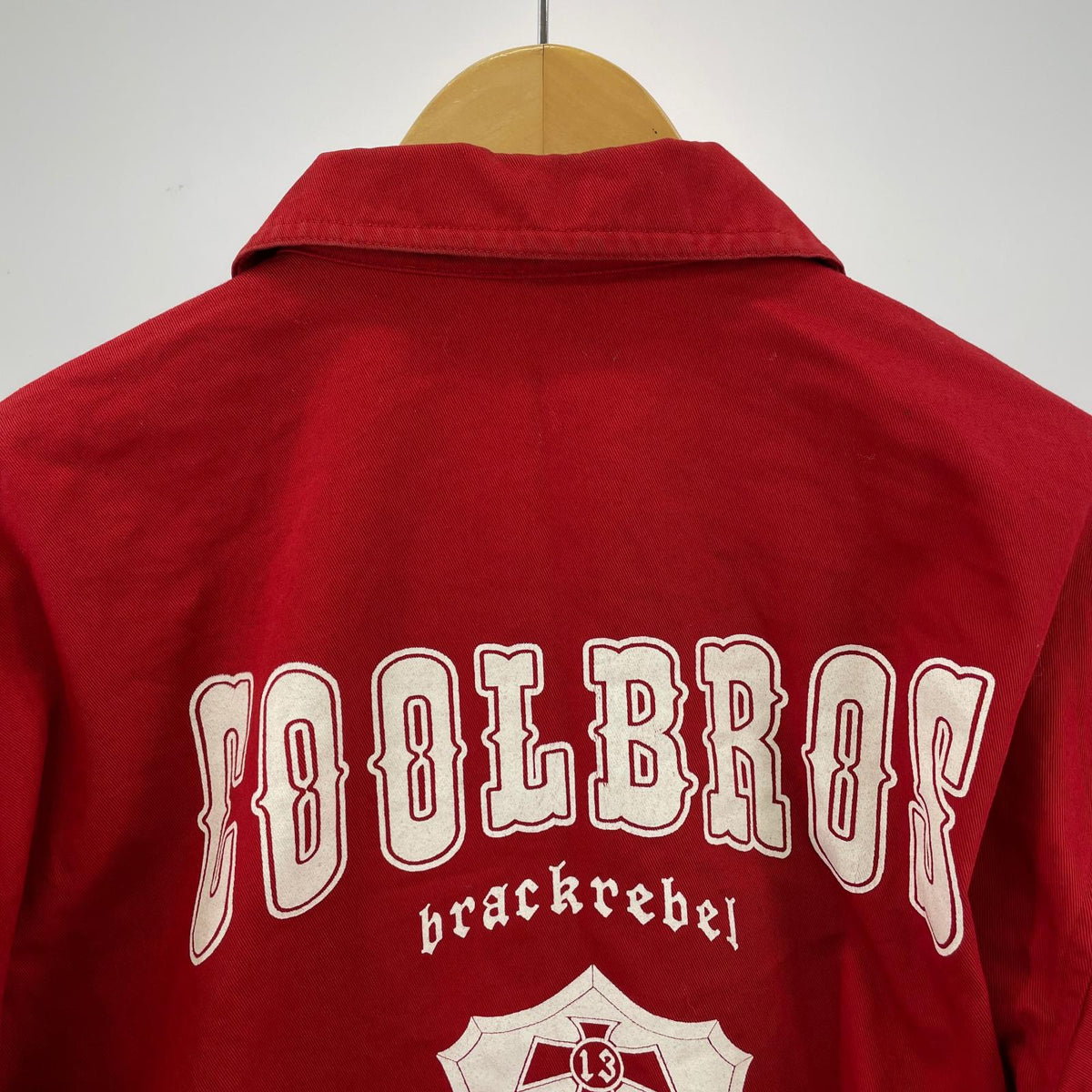 ジャケット COOLBROS 　BLACK REBEL　（L) L レッド