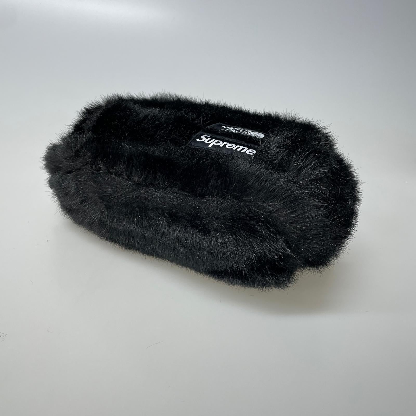 ボディバッグ THE NORTH FACE Faux Fur Waist Bag 黒 ブラック
