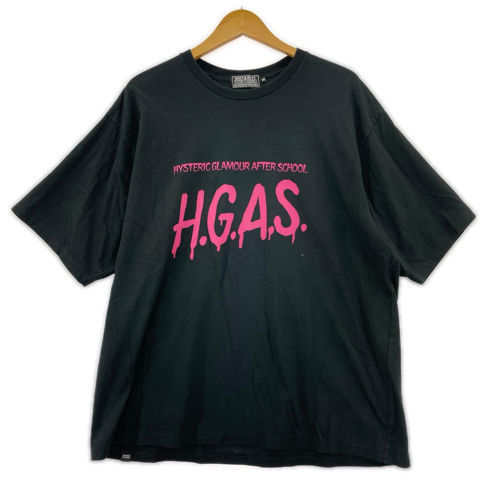 半袖Ｔシャツ H.G.A.S. 黒 XXL ブラック
