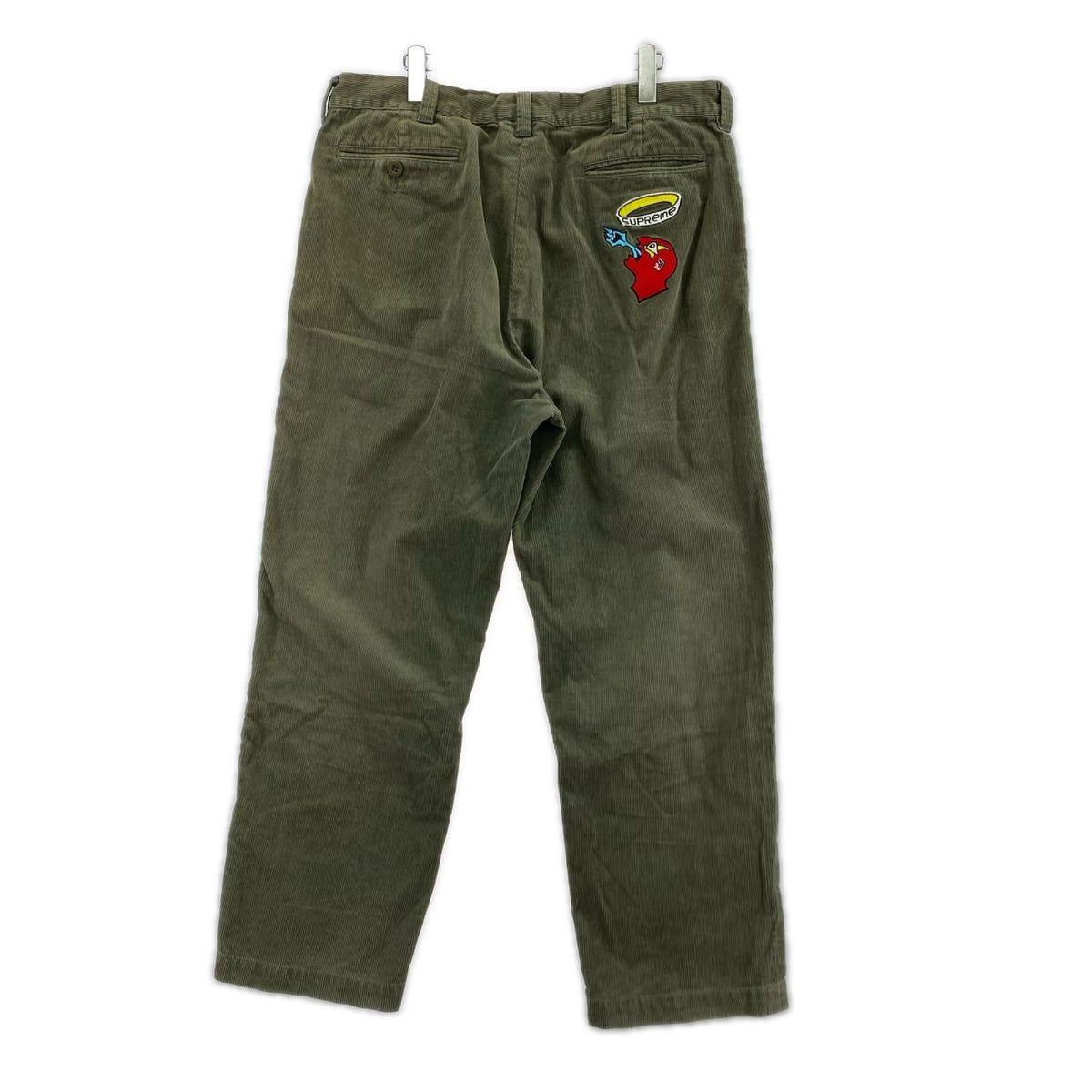 パンツ 21AW Gonz Corduroy Chino Pant 緑 36 グリーン