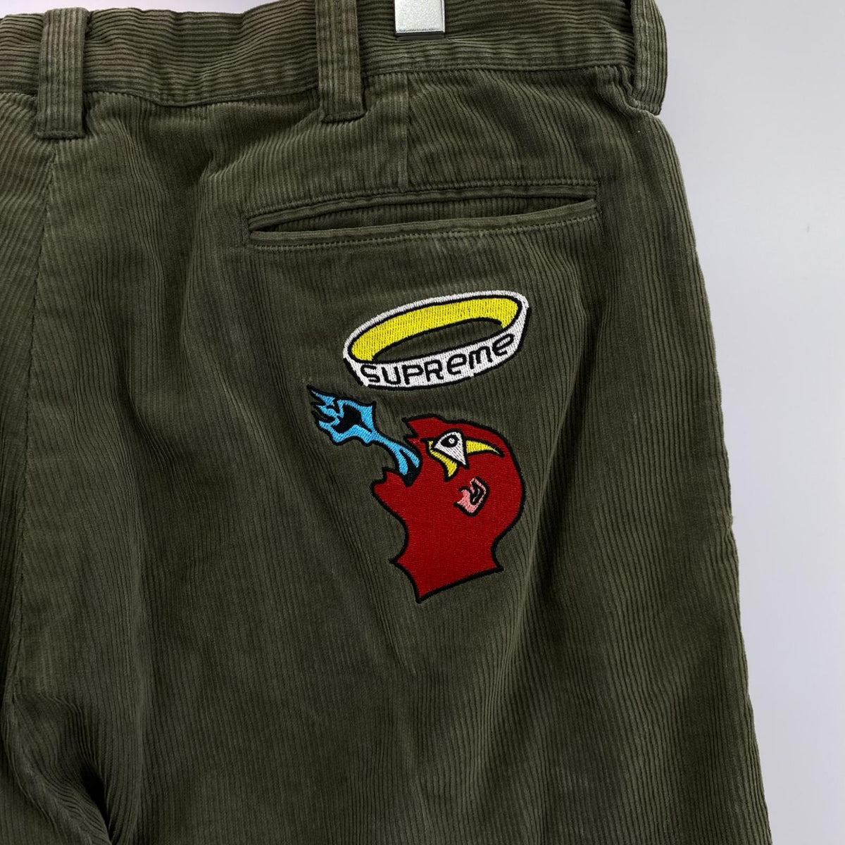 パンツ 21AW Gonz Corduroy Chino Pant 緑 36 グリーン