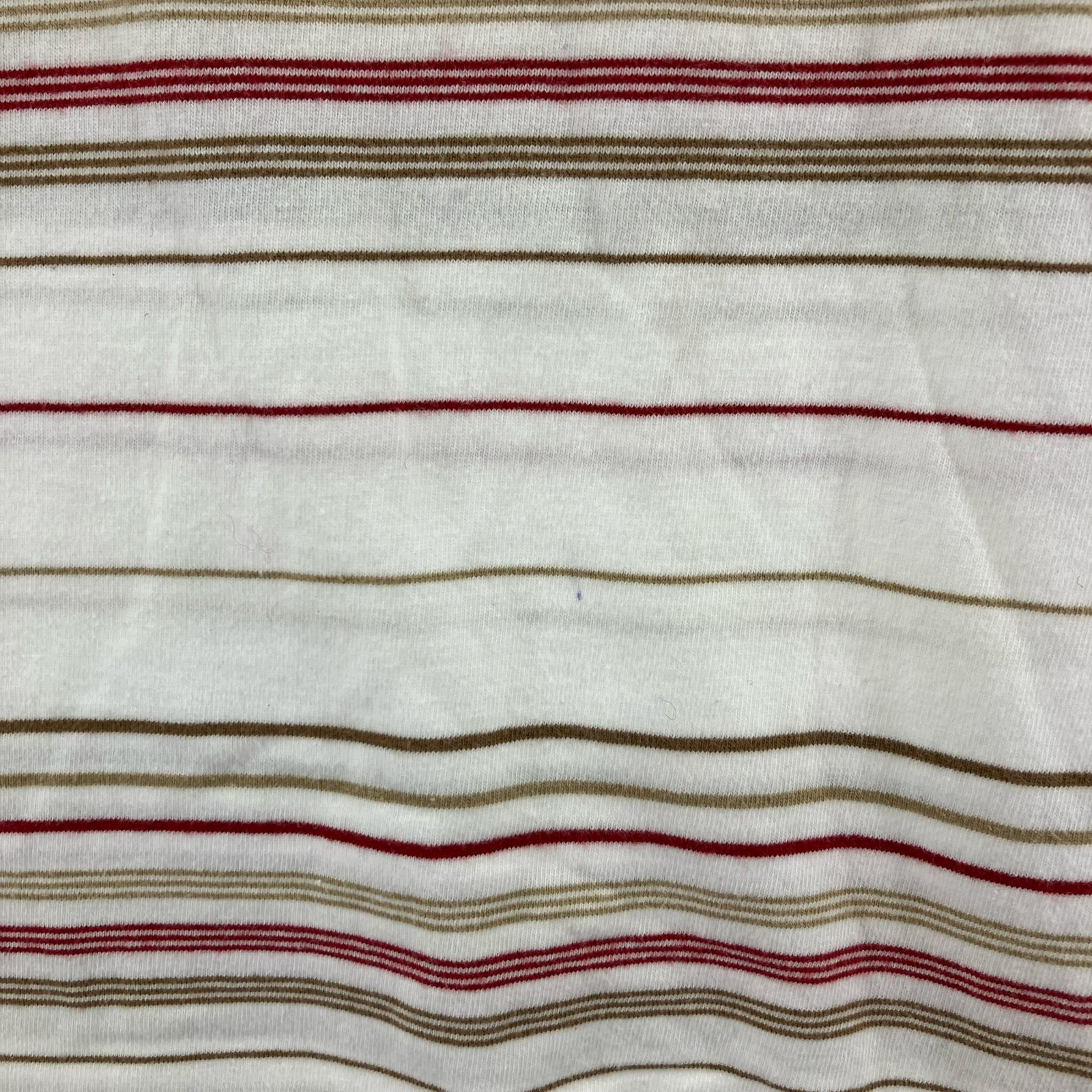 半袖Ｔシャツ 00s ボーダーポケットTEE (L) L マルチカラー