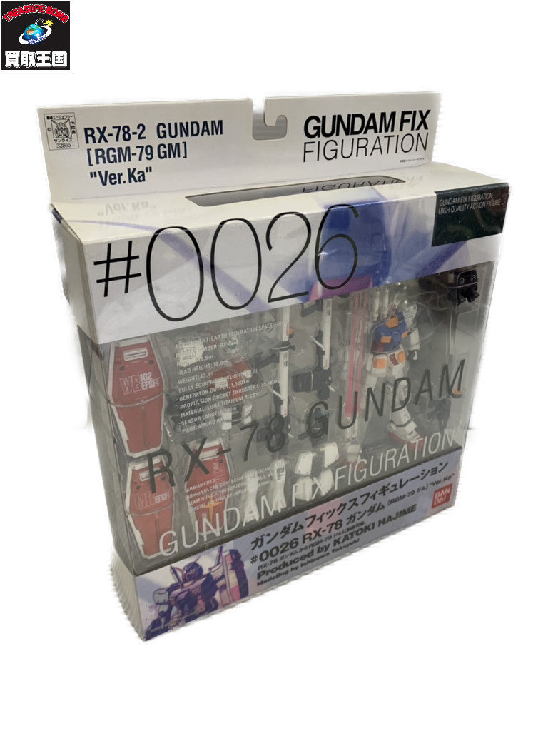 GUNDAM FIX #0026 RX-78 ガンダム[RGM-79 ジム] フィギュア/グッズ