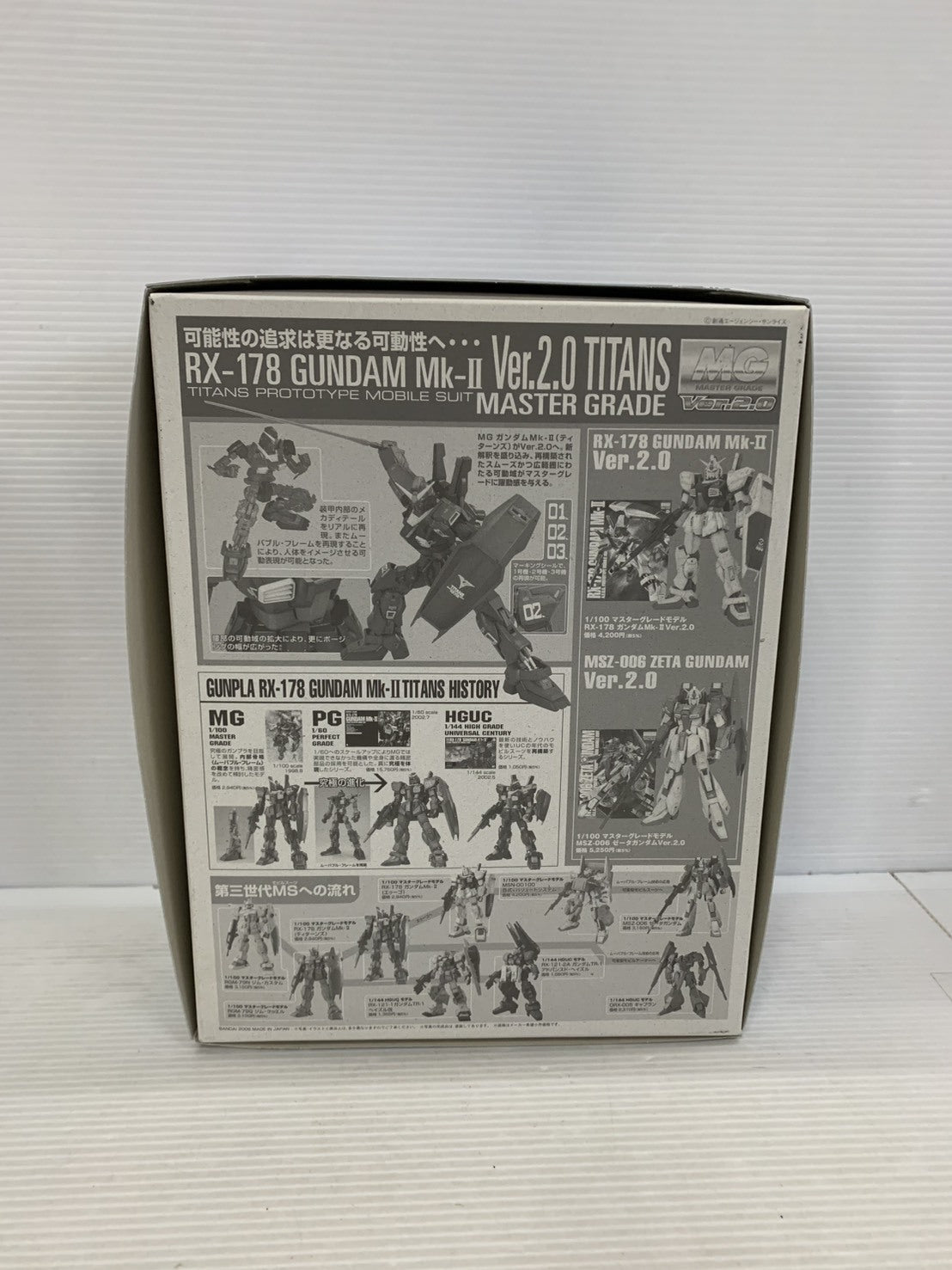 MG RX-178 ガンダムMk-II Ver.2.0 ティターンズ ガンプラ