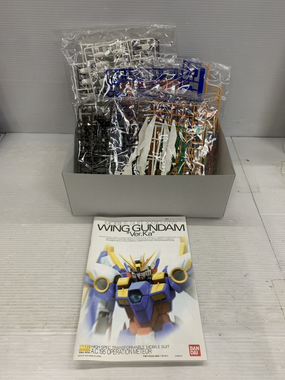 MG XXXG-01W ウイングガンダム(Ver.Ka) ガンプラ