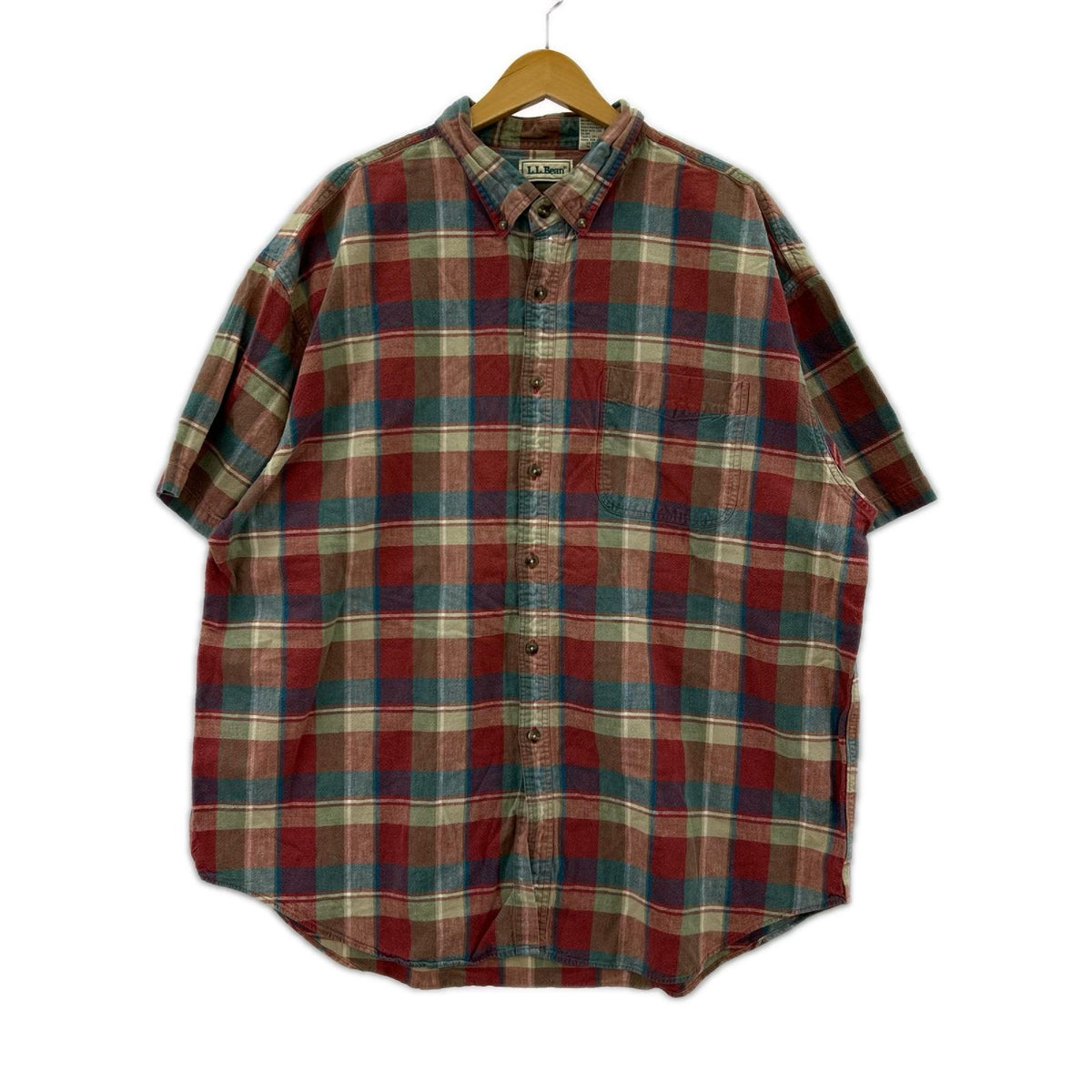 半袖シャツ ｺｯﾄﾝﾘﾈﾝｼｬﾂ（XXL) マルチカラー