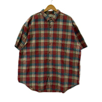 半袖シャツ ｺｯﾄﾝﾘﾈﾝｼｬﾂ（XXL) マルチカラー