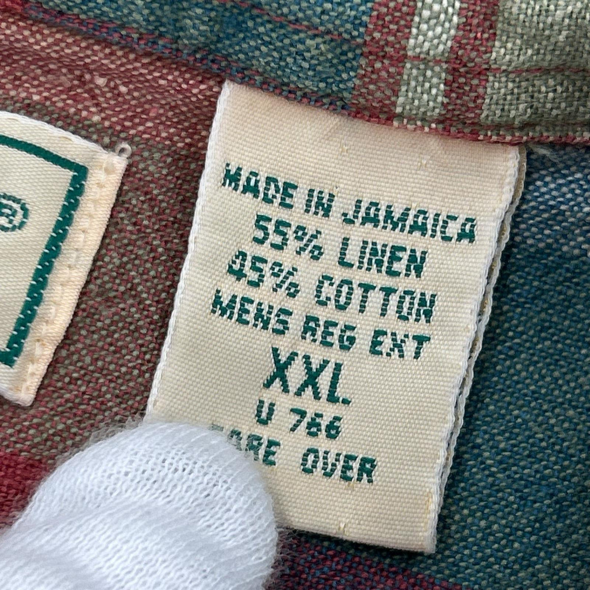 半袖シャツ ｺｯﾄﾝﾘﾈﾝｼｬﾂ（XXL) マルチカラー