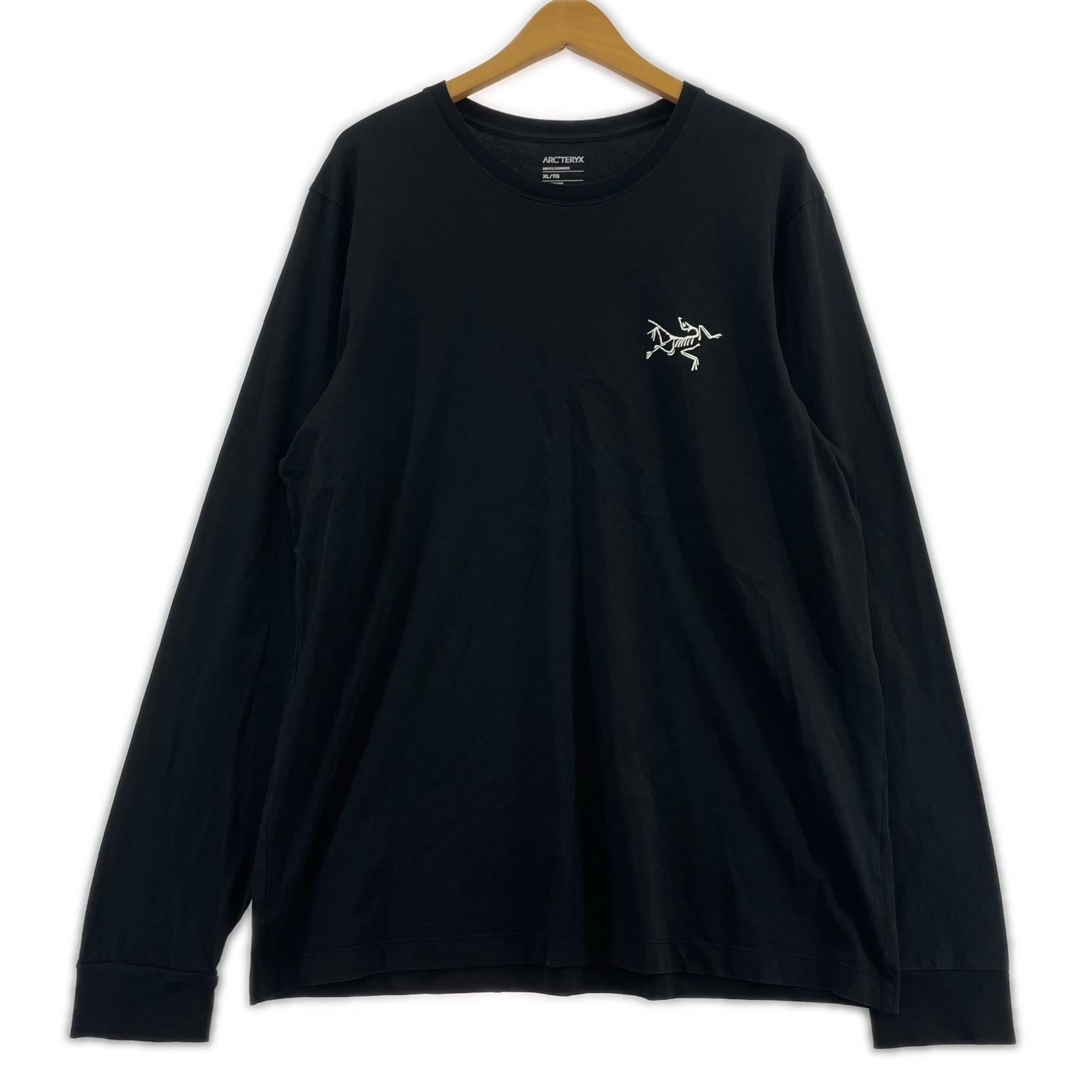 長袖Ｔシャツ 26147‐126996　？S T-SHIRT　黒　XL ブラック