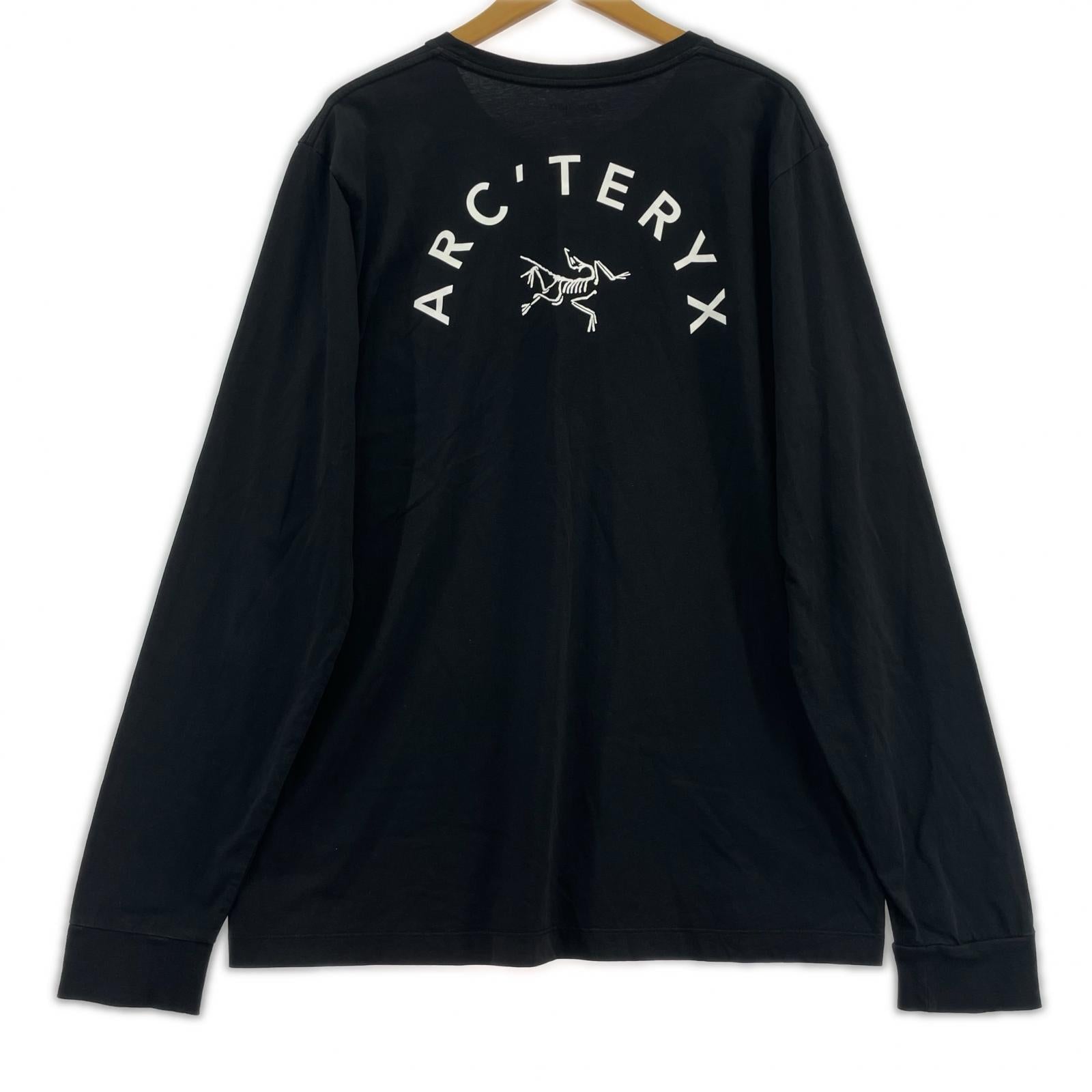 長袖Ｔシャツ 26147‐126996　？S T-SHIRT　黒　XL ブラック