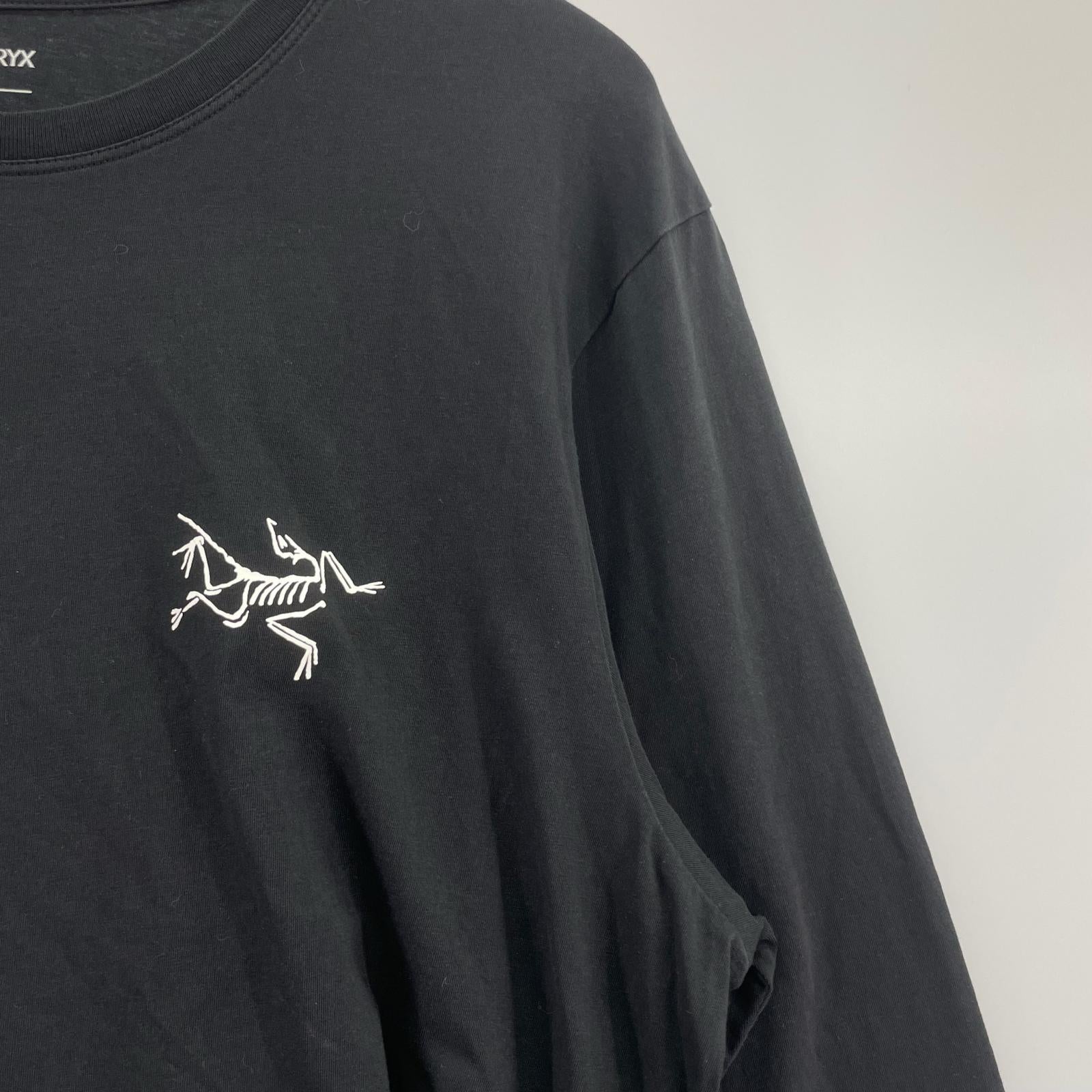 長袖Ｔシャツ 26147‐126996　？S T-SHIRT　黒　XL ブラック