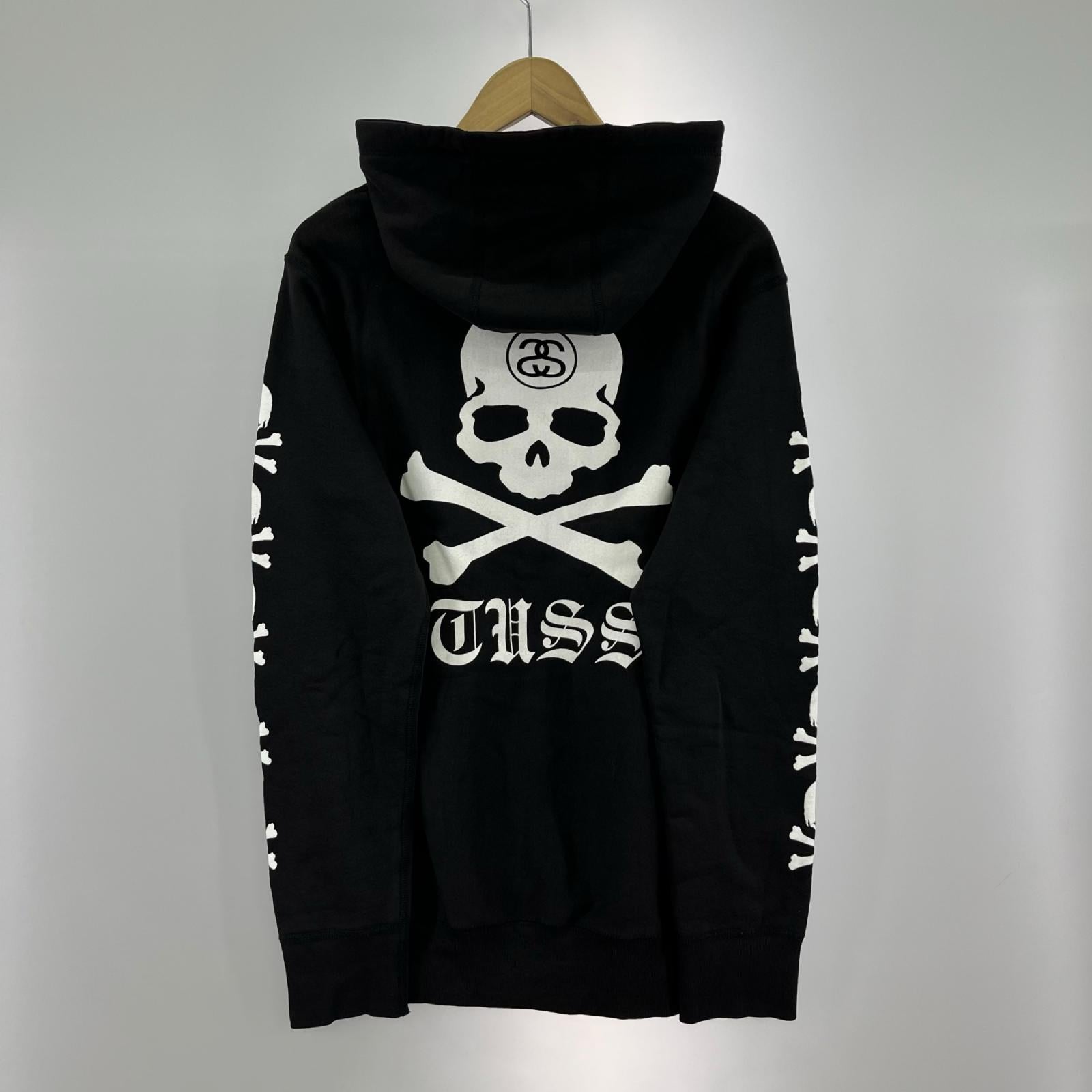 パーカー SKULL HOODIE スウェットパーカー (M) ブラック M ブラック