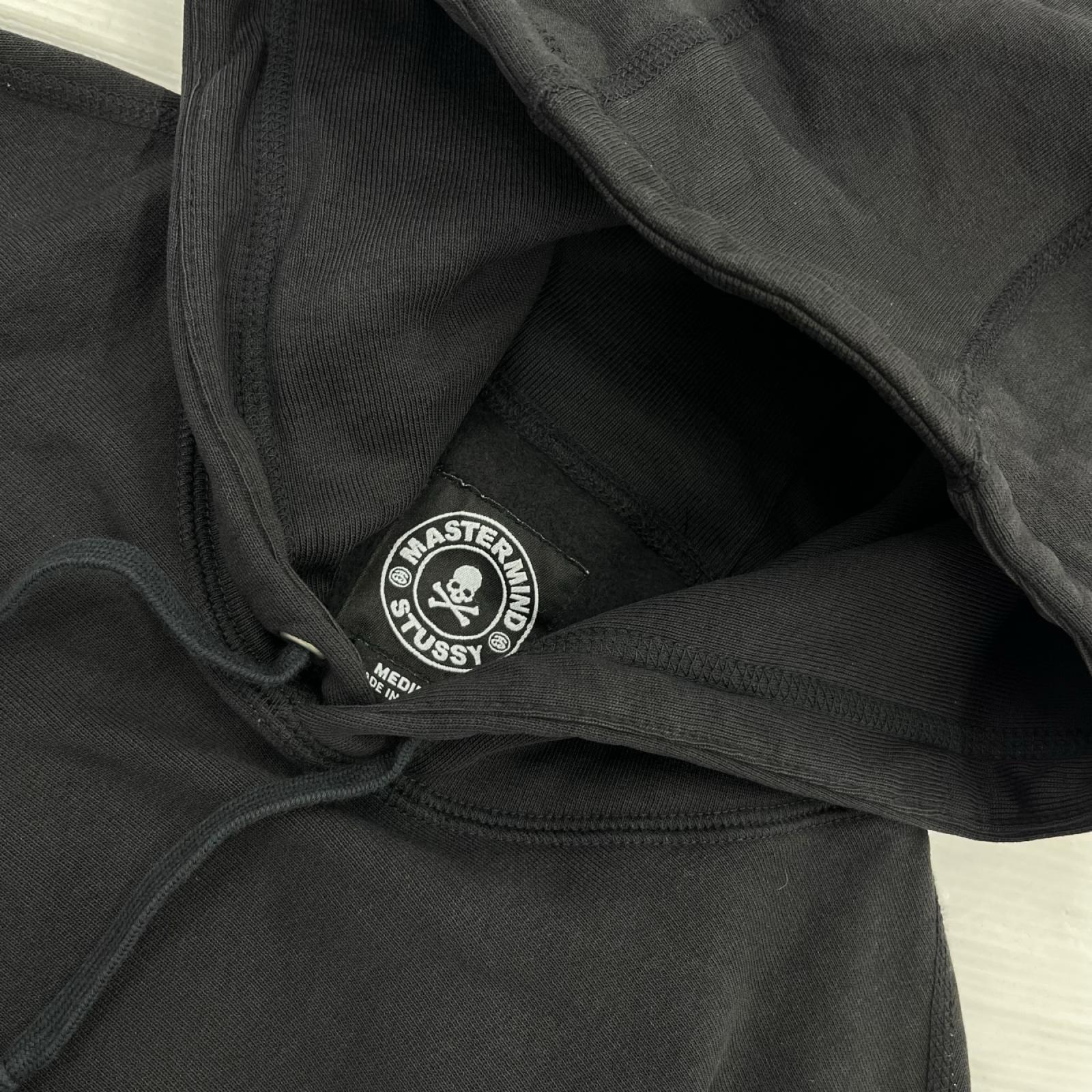 パーカー SKULL HOODIE スウェットパーカー (M) ブラック M ブラック
