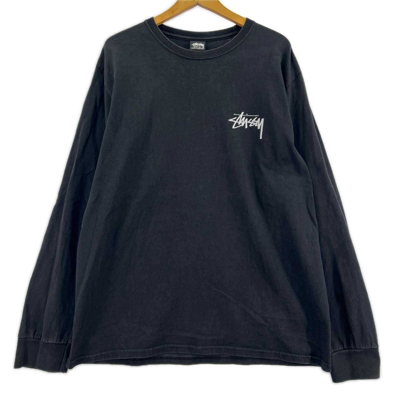 長袖Ｔシャツ 8 BALL FADE L 黒 L ブラック