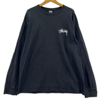 長袖Ｔシャツ 8 BALL FADE L 黒 L ブラック