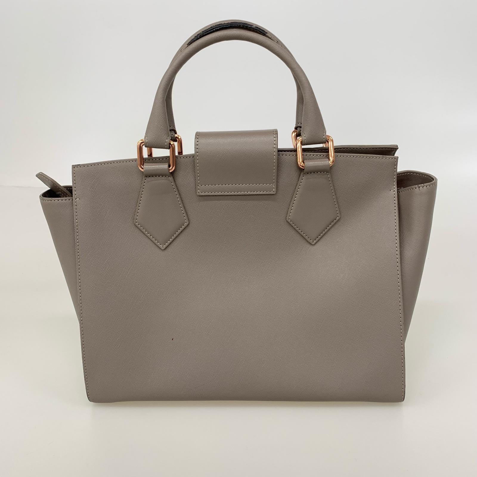 ショルダーバッグ Opio Saffiano 2WAY オピオ サフィアーノ グレー グレー