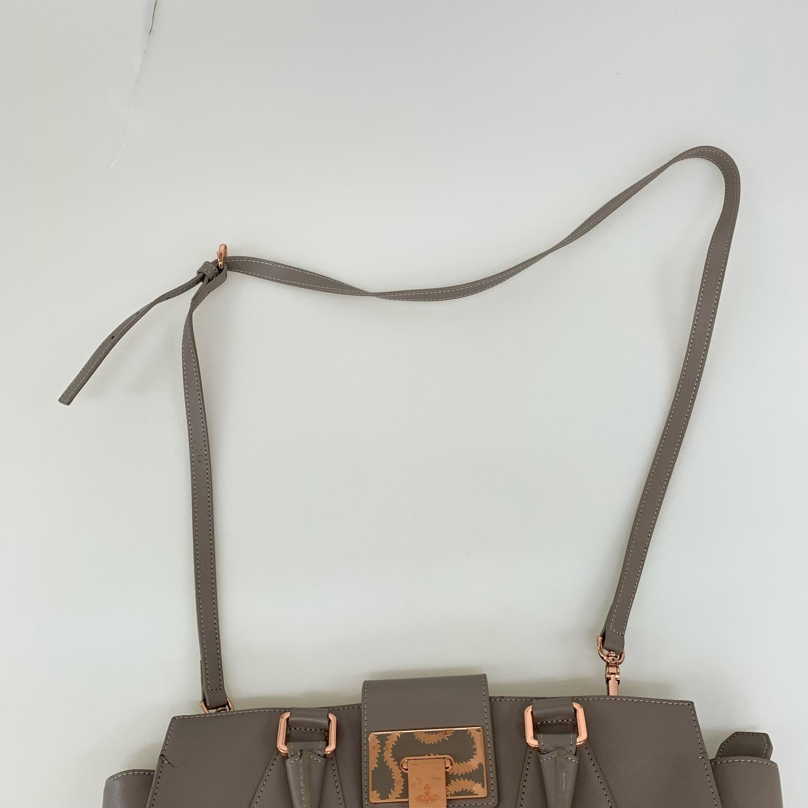 ショルダーバッグ Opio Saffiano 2WAY オピオ サフィアーノ グレー グレー