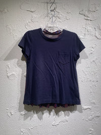 半袖Ｔシャツ ドッキングレオパードTシャツ