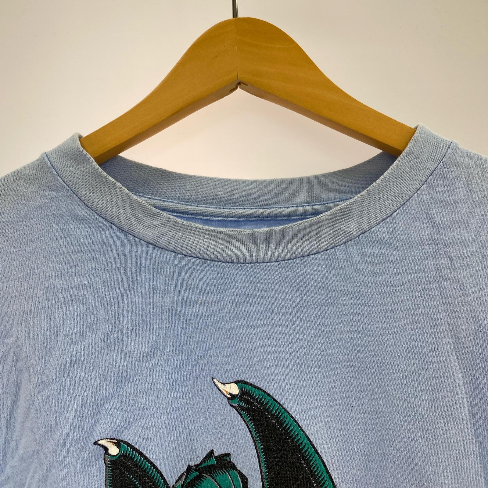 半袖Ｔシャツ 80s POWELL CABALLERO 青 (L) L ブルー