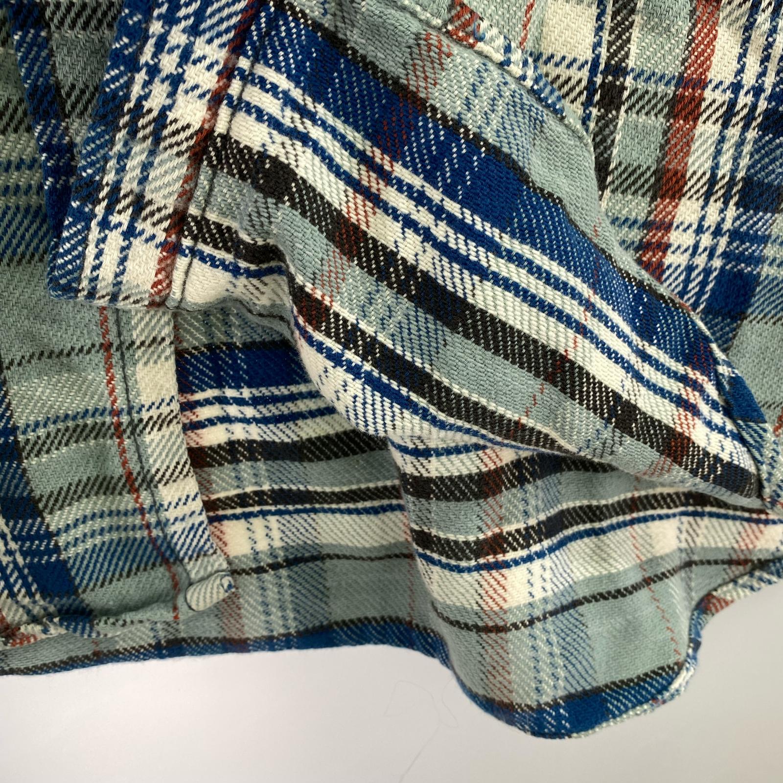 長袖シャツ 70s BIG MAC フランネル チェック (L) L