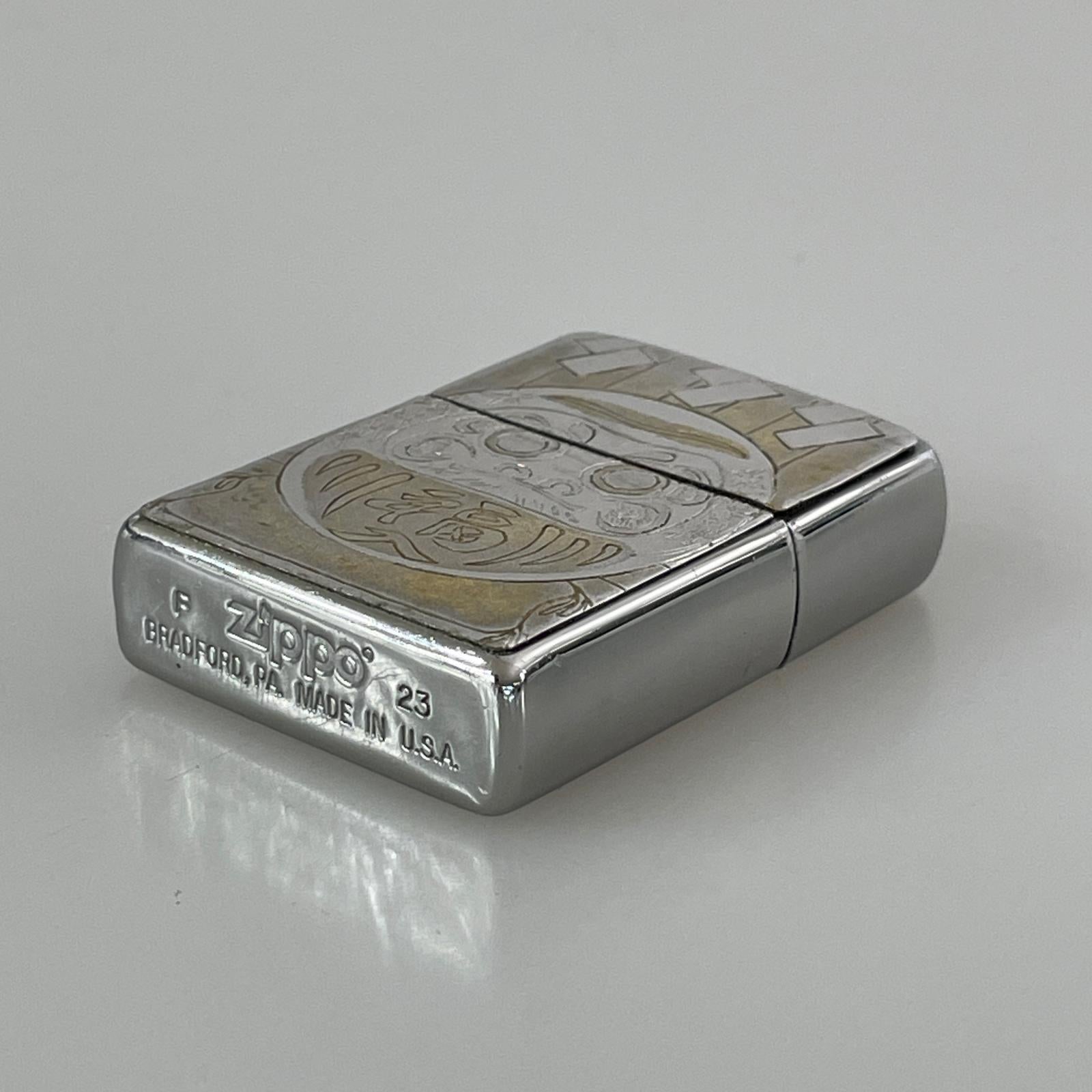 ライター ZIPPO　達磨 シルバー