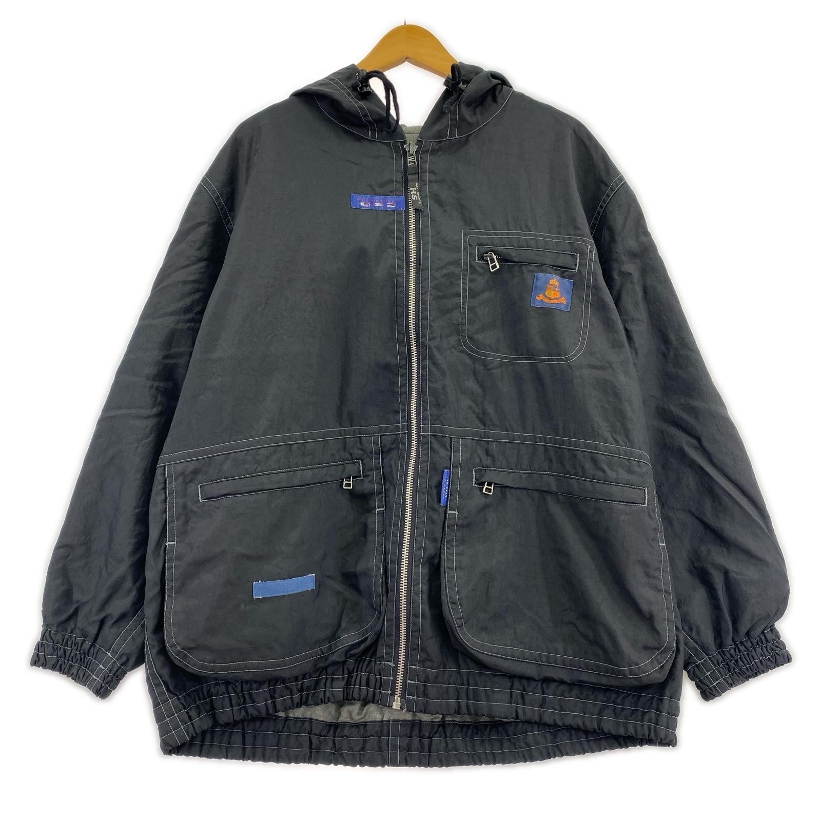 マウンテンパーカー HAI SPORTING GEAR ナイロン 黒 (M) M ブラック