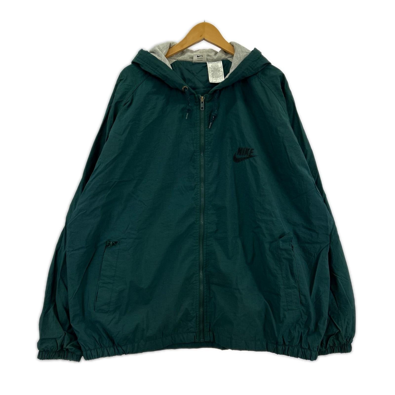 ジャケット ナイロンジャケット XL 緑 グリーン