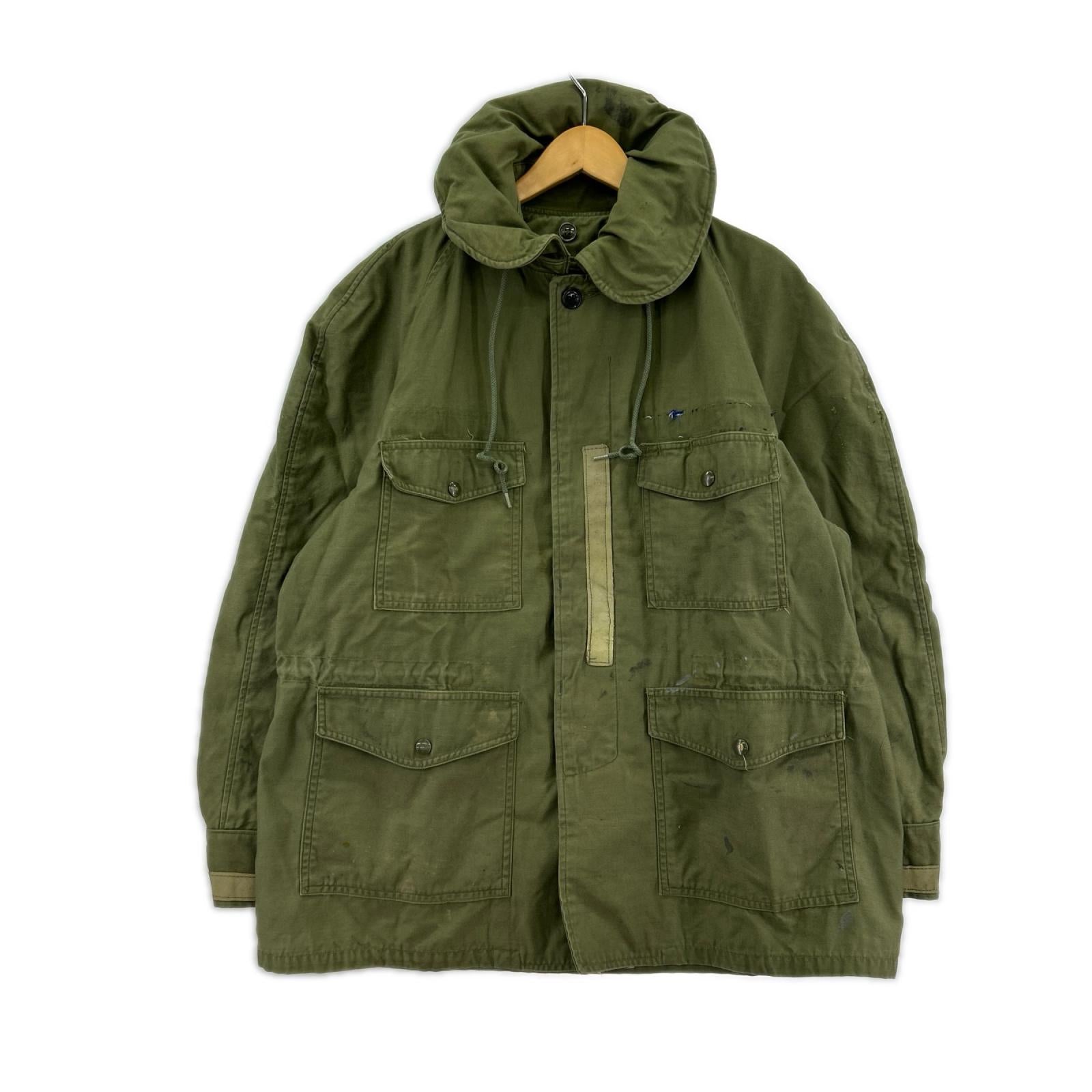 ミリタリージャケット COAT MAN'S W/R SATEEN OG107 M/S カーキ