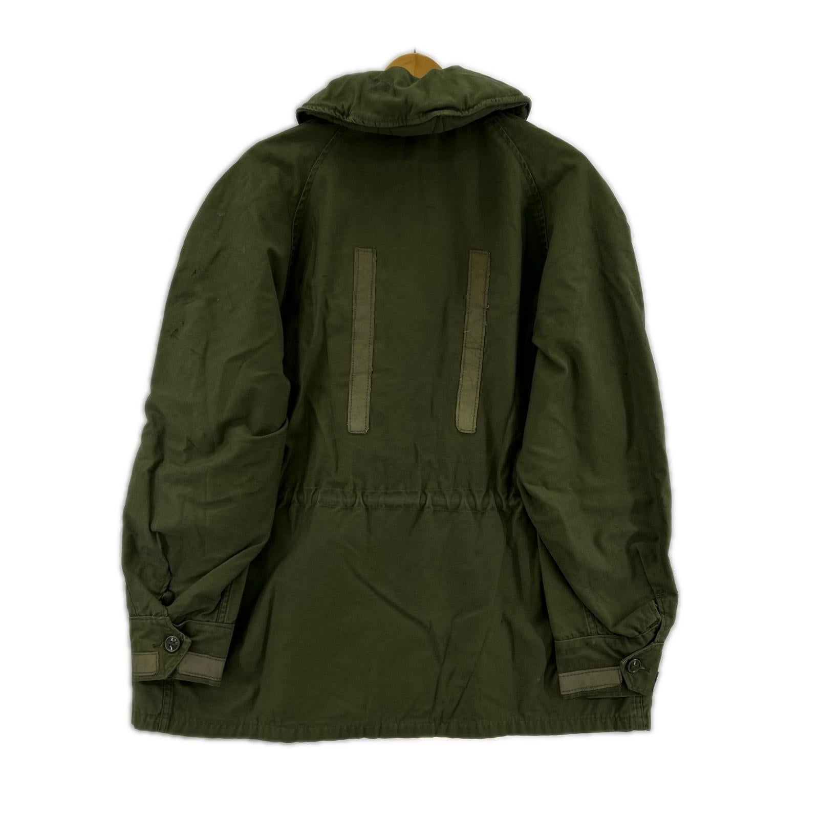 ミリタリージャケット COAT MAN'S W/R SATEEN OG107 M/S カーキ