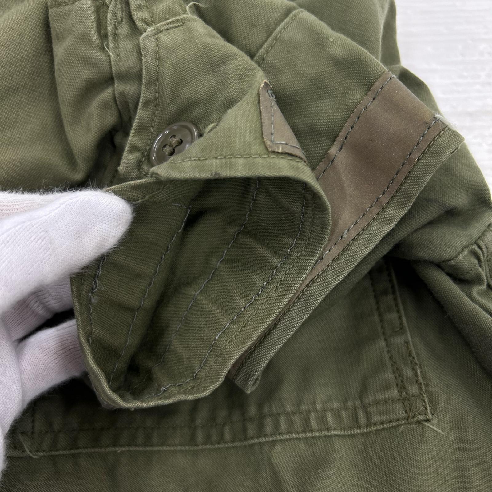 ミリタリージャケット COAT MAN'S W/R SATEEN OG107 M/S カーキ
