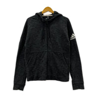 パーカー adidas DU1135 ジップパーカー GY M ブラック