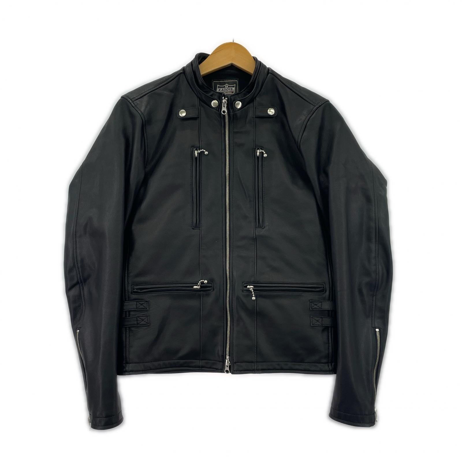 ジャケット KADOYA EURO CAPP ブラック S S ブラック
