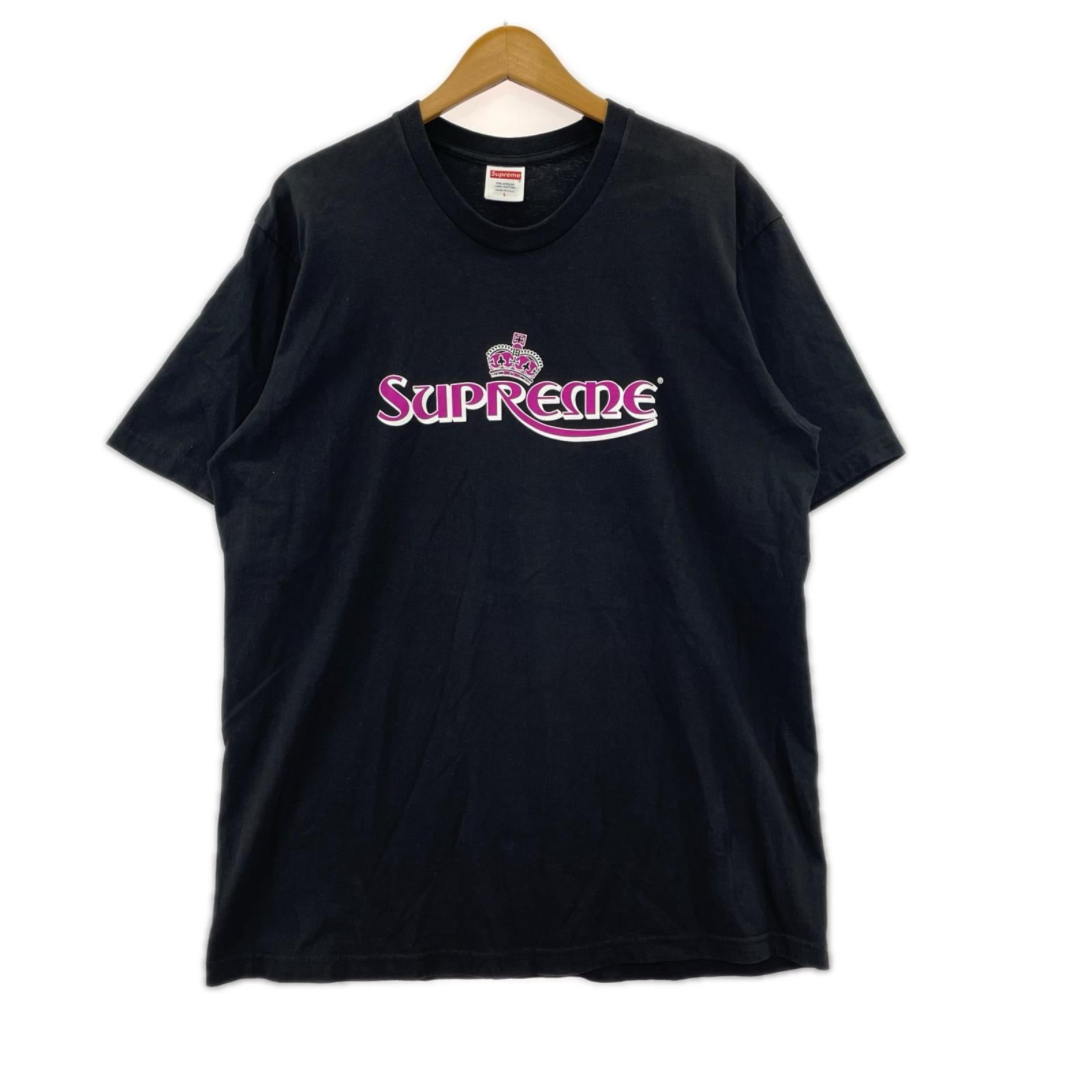 半袖Ｔシャツ 23ss crown tee L ブラック
