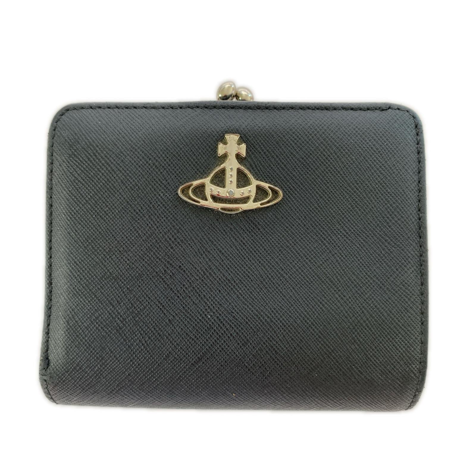 コンパクトウォレット SAFFIANO WALLET FR PKT ブラック