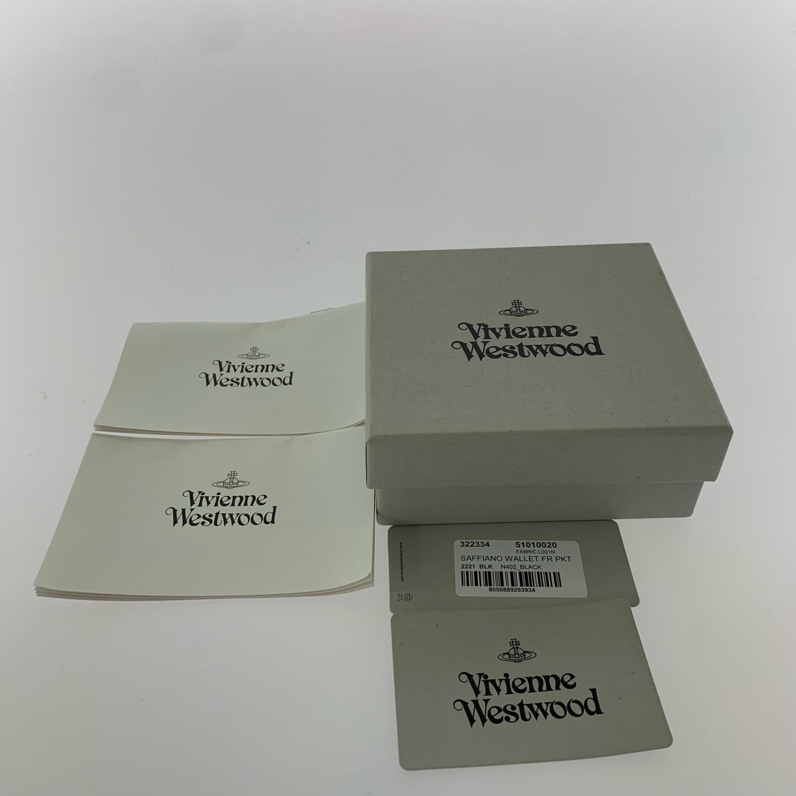 コンパクトウォレット SAFFIANO WALLET FR PKT ブラック