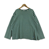 長袖Ｔシャツ バスクシャツ/ボーダー/グリーン 5