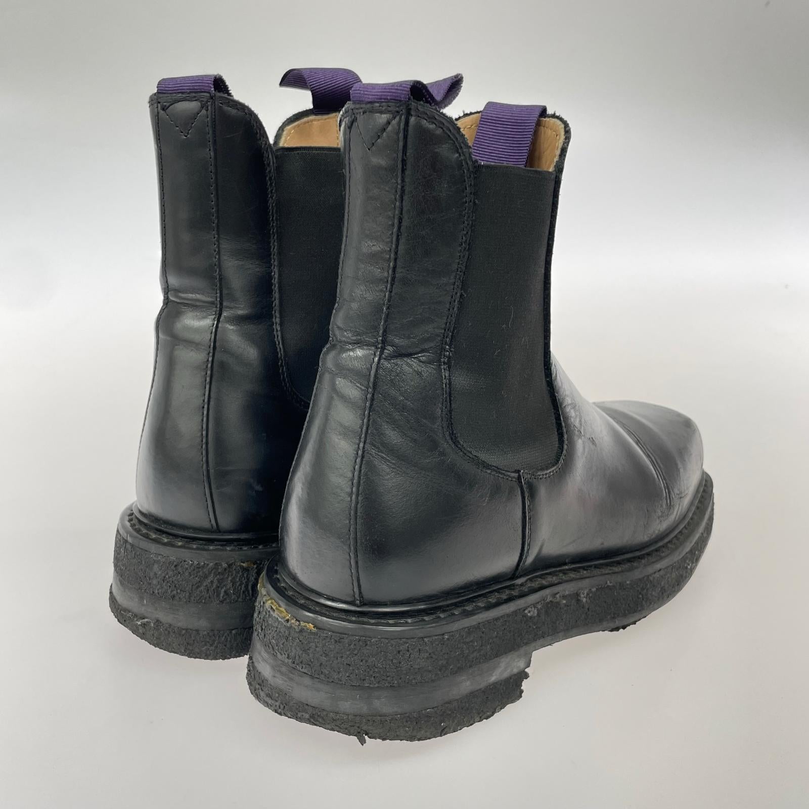 ブーツ Ortega Leather Chelsea Boots 黒 (41) ブラック